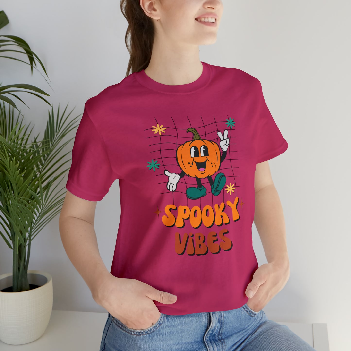 Spooky Vibes Unisex Jersey Short Sleeve Tee
