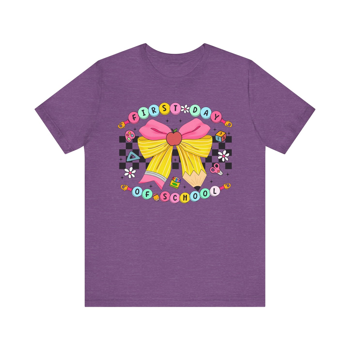 First Day of School Friendship Bracelet Tee