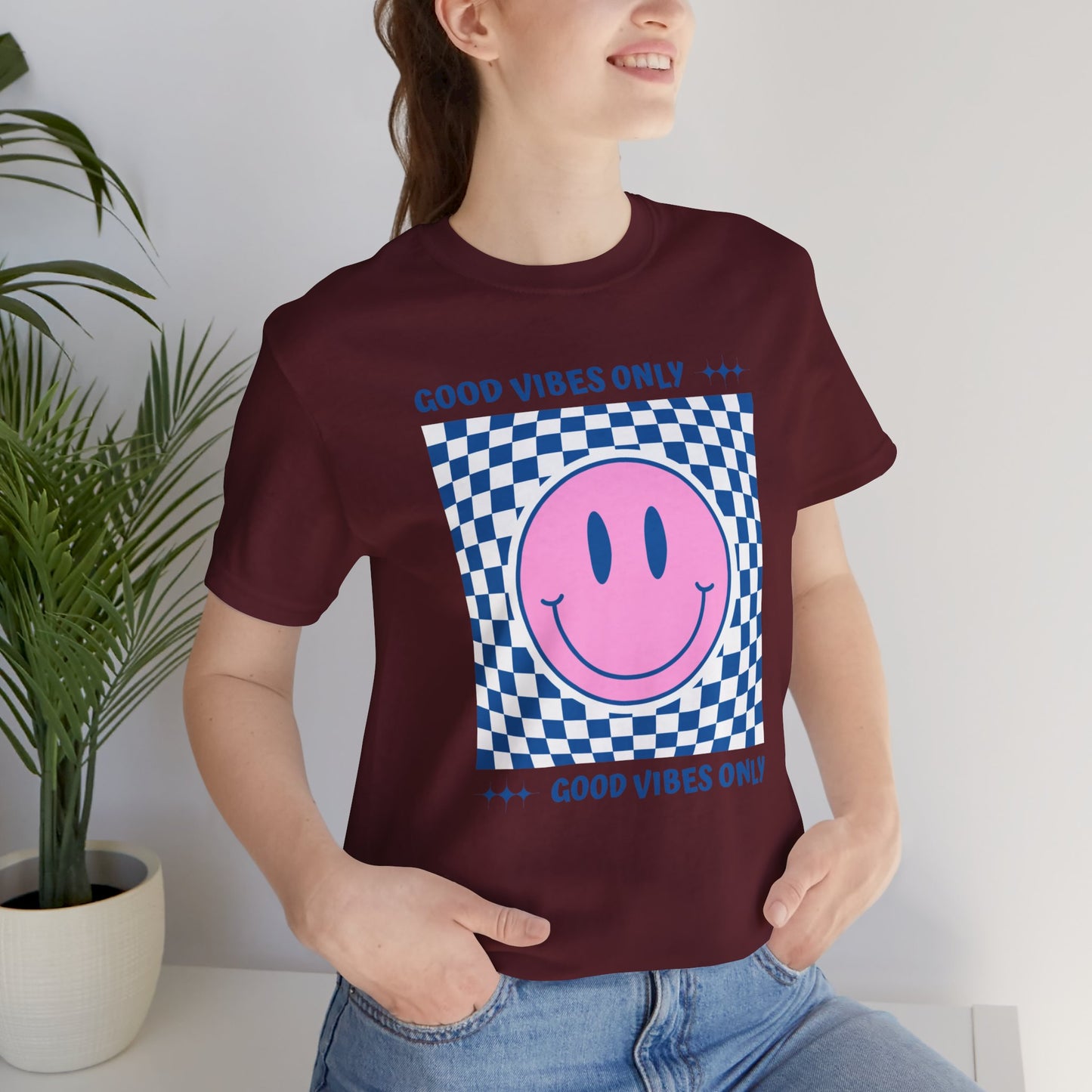 Good Vibes Only Unisex Jersey Short Sleeve Tee