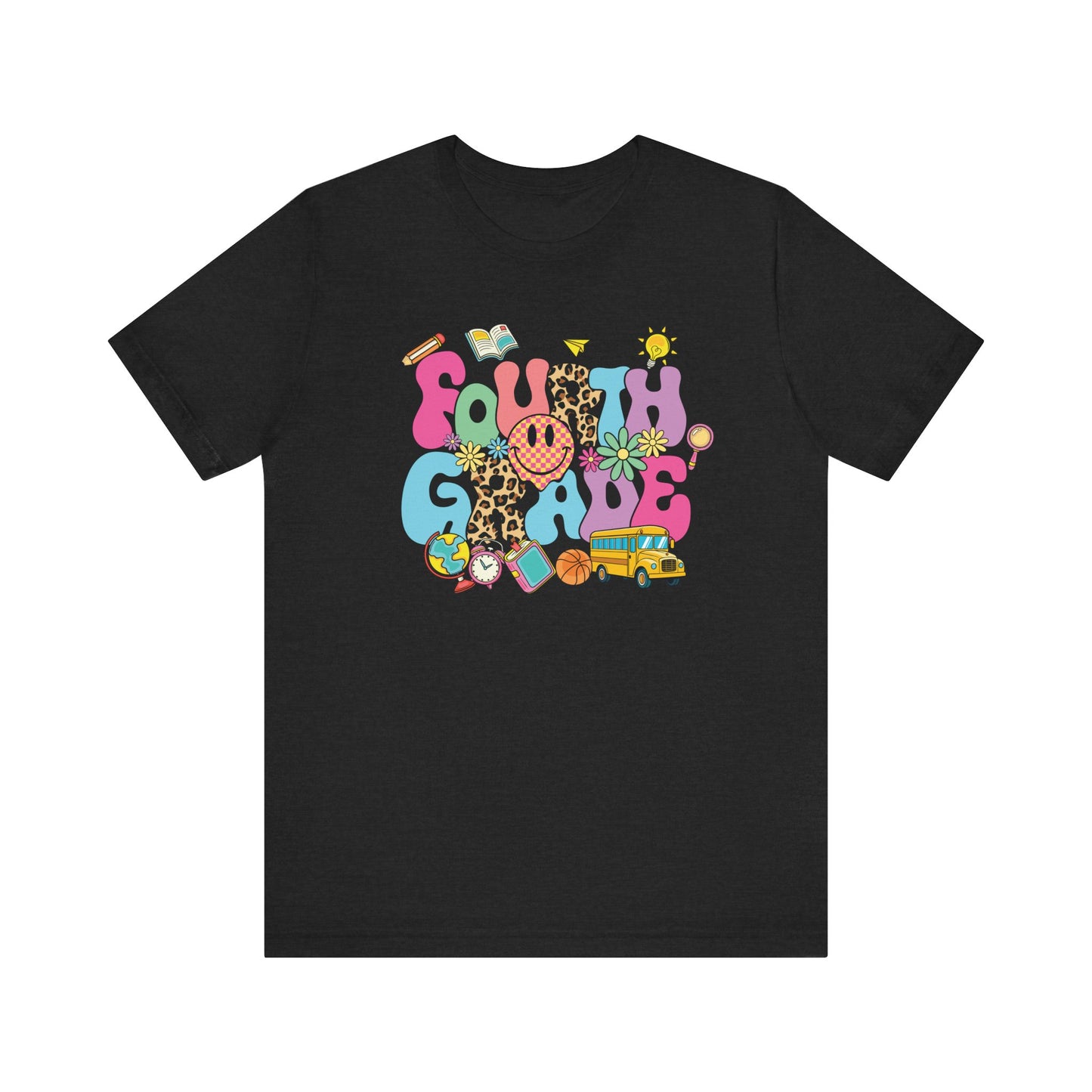 Fourth Grade Retro Vibes Tee