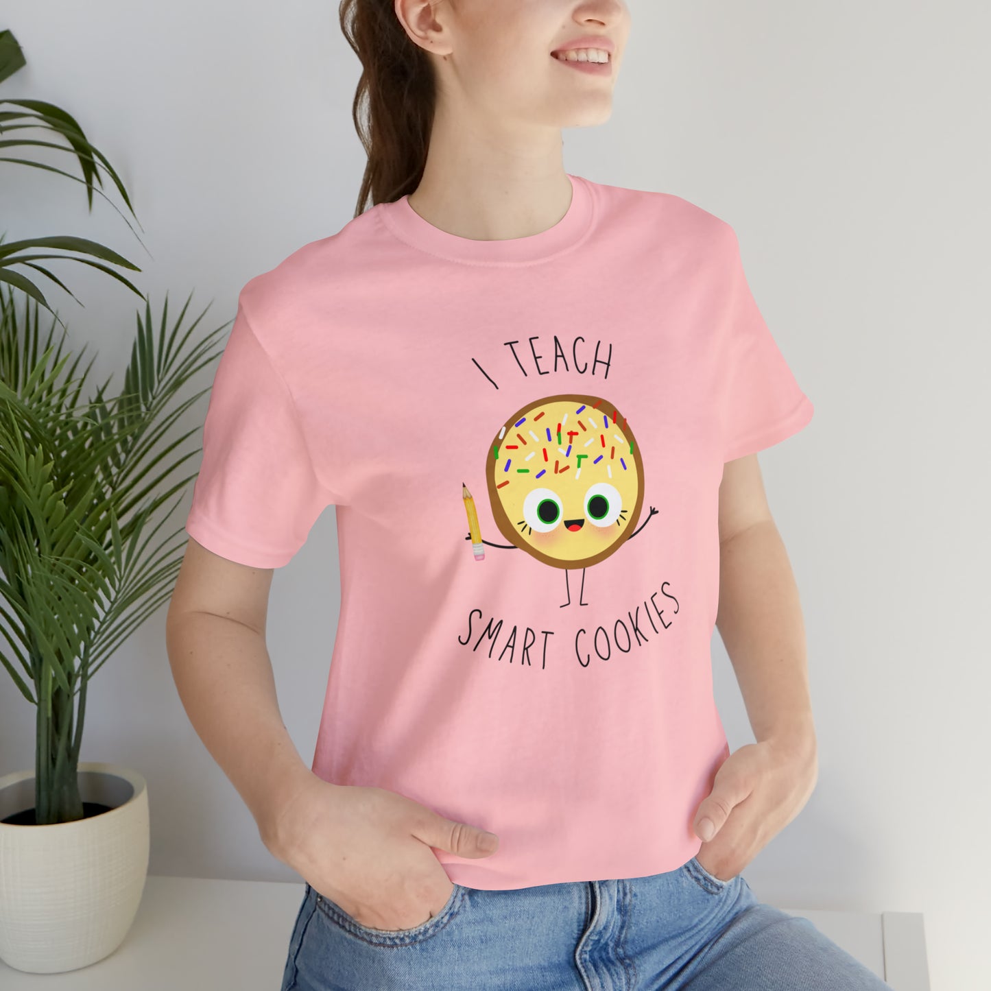 I Teach Smart Cookies Unisex Jersey Short Sleeve Tee