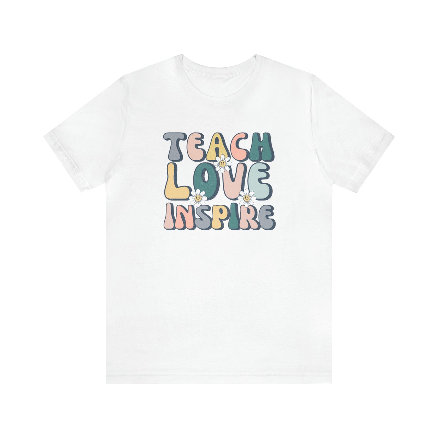Teach Love Inspire Unisex Jersey Short Sleeve Tee