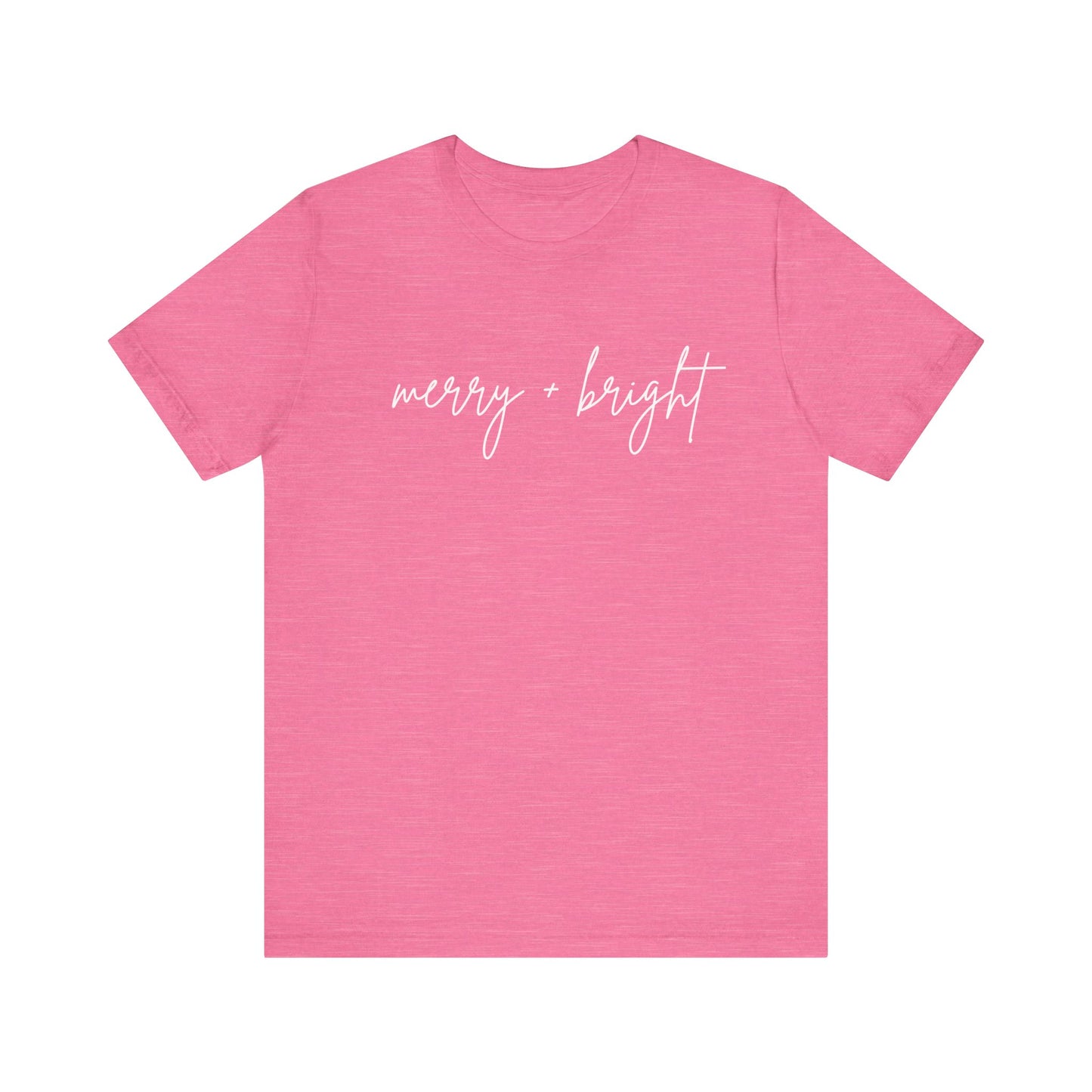 Merry + Bright Cursive Tee