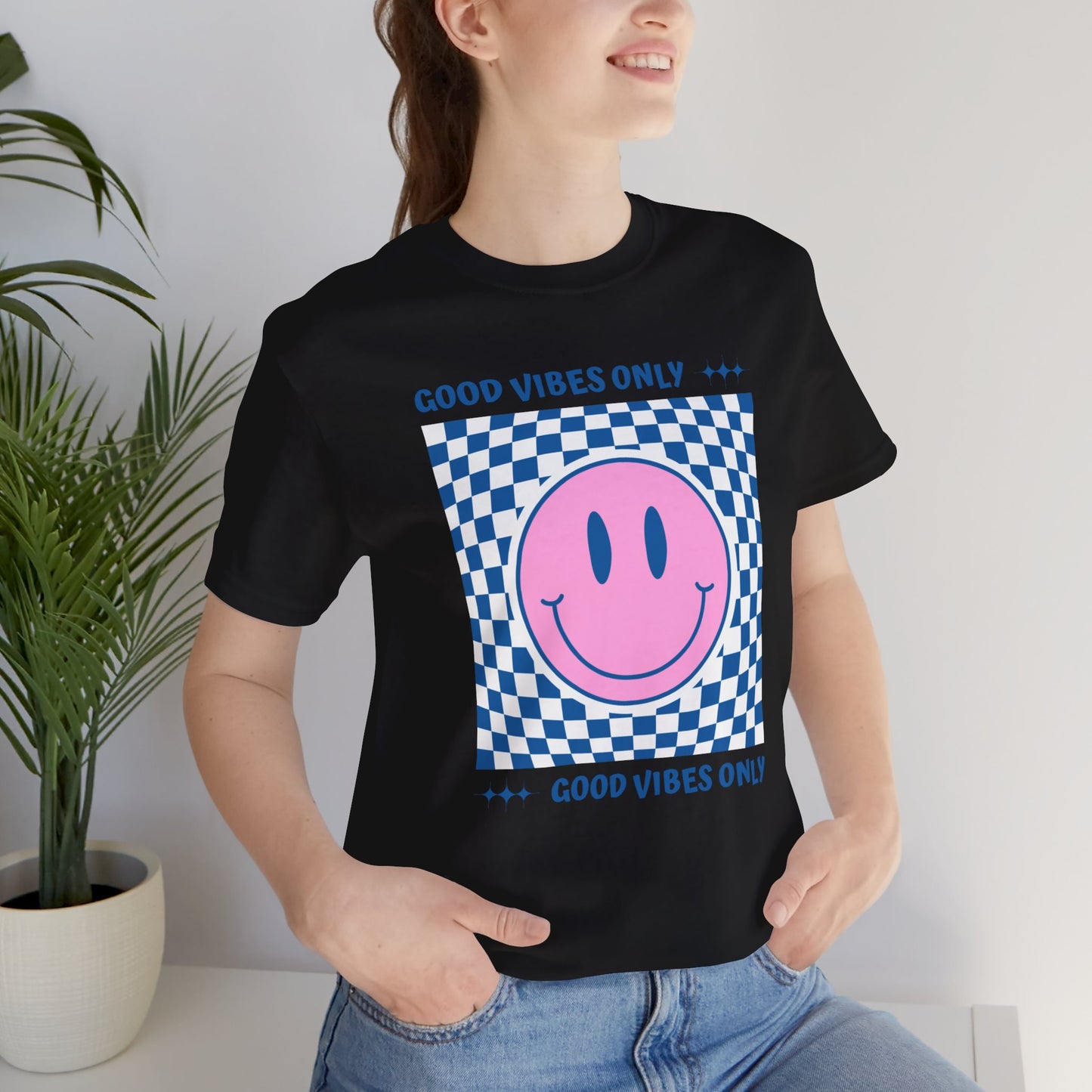 Good Vibes Only Unisex Jersey Short Sleeve Tee