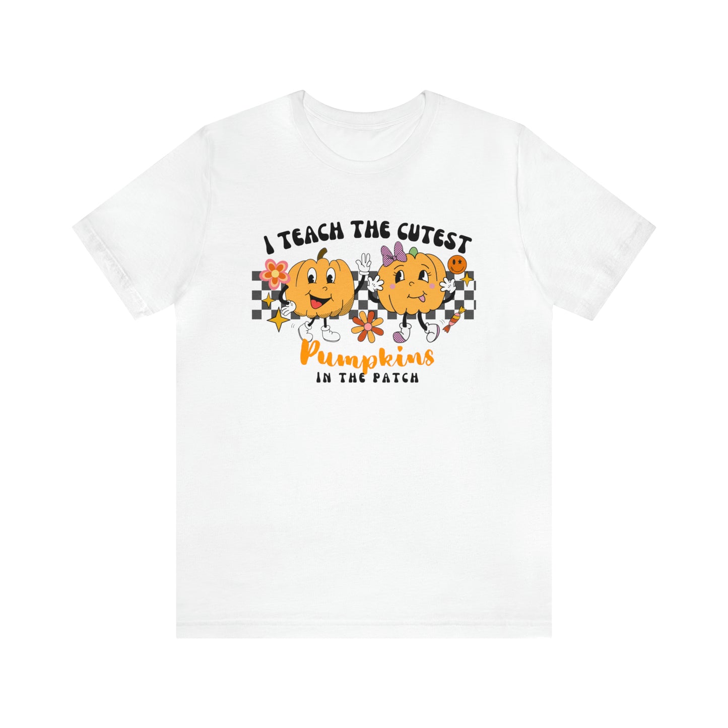 I Teach the Cutest Pumpkins Retro Tee