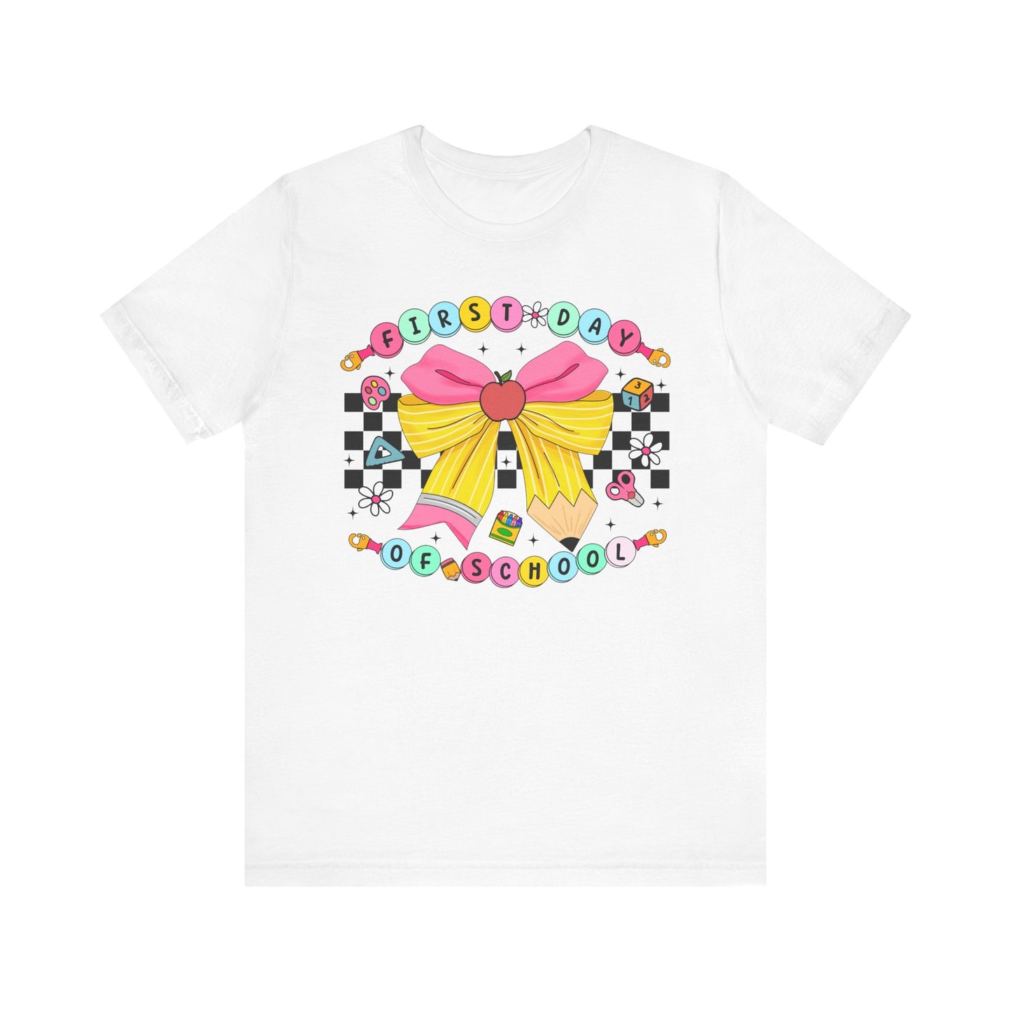 First Day of School Friendship Bracelet Tee