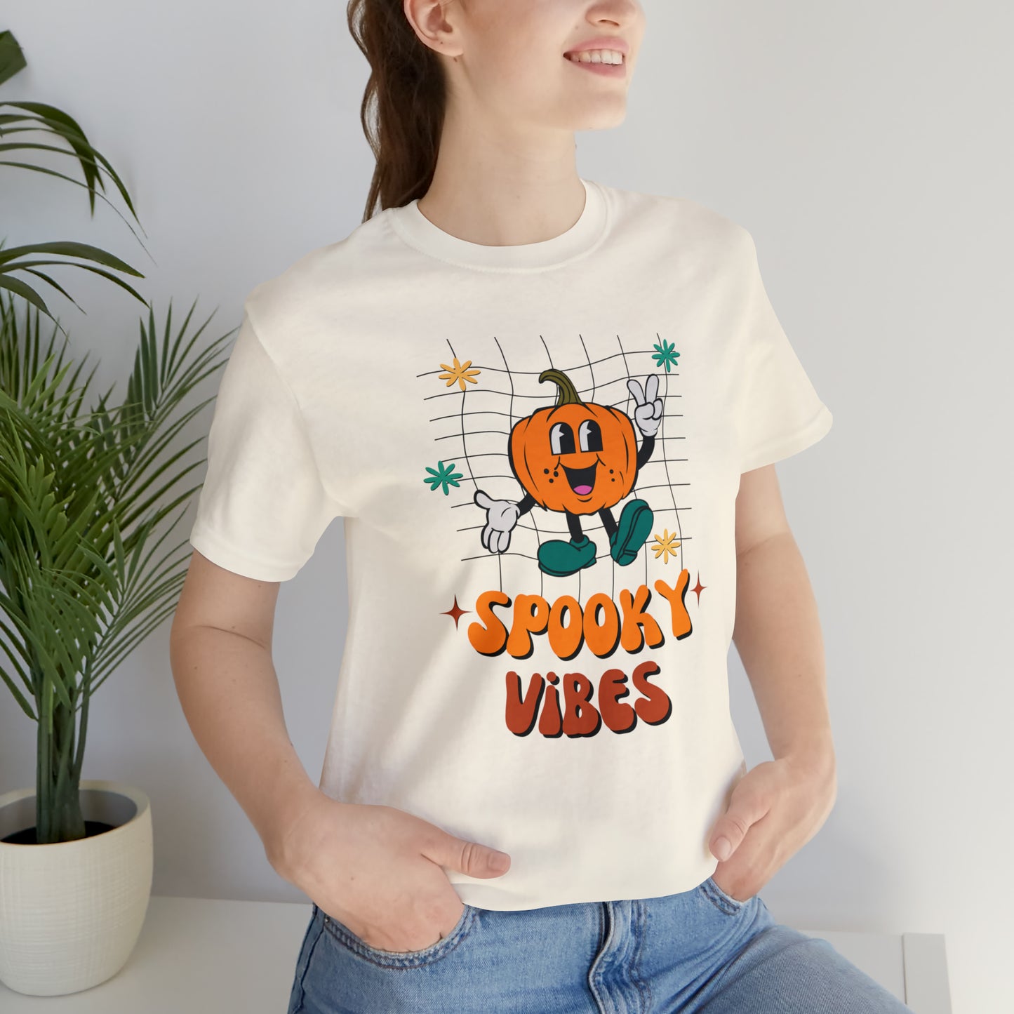 Spooky Vibes Unisex Jersey Short Sleeve Tee