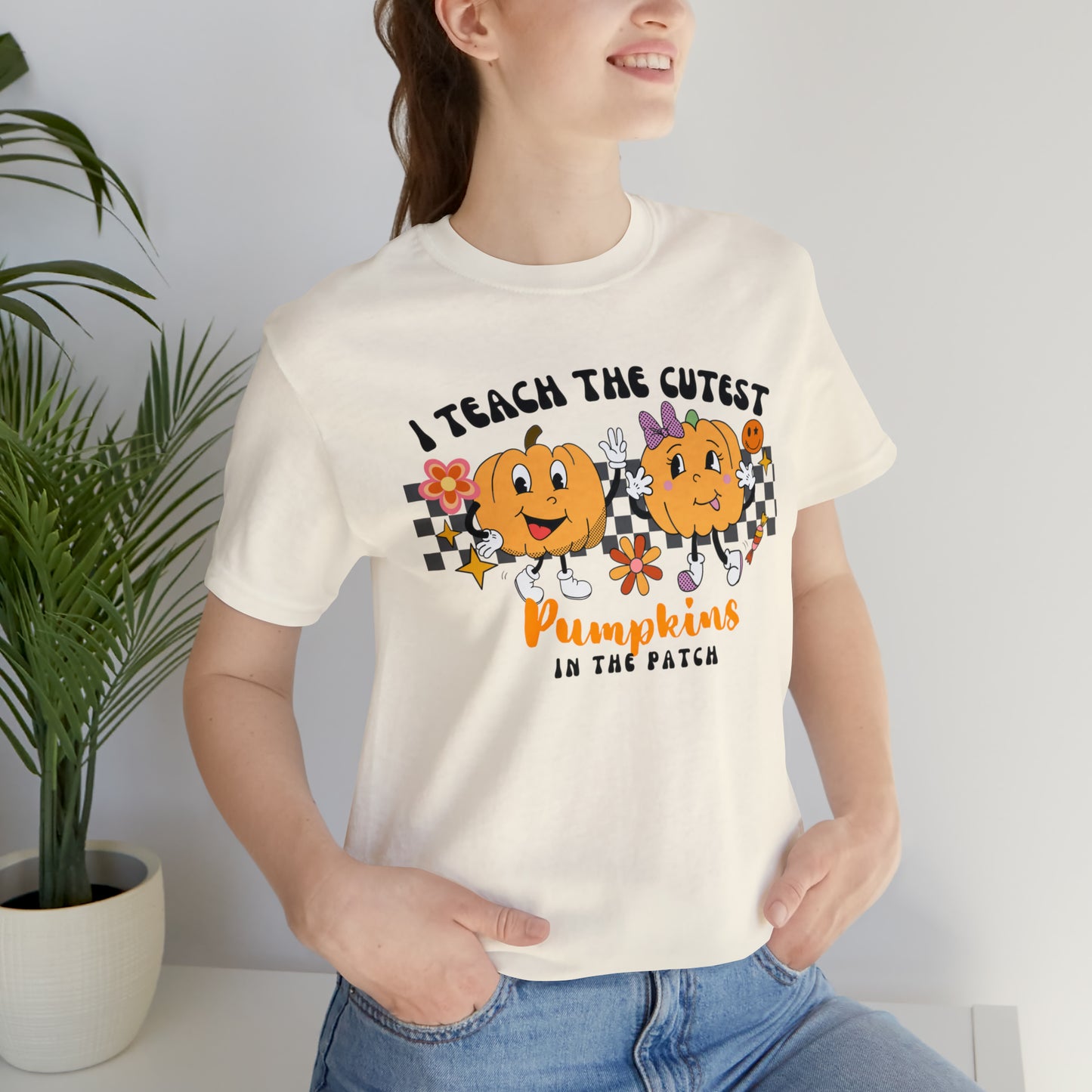 I Teach the Cutest Pumpkins Retro Tee
