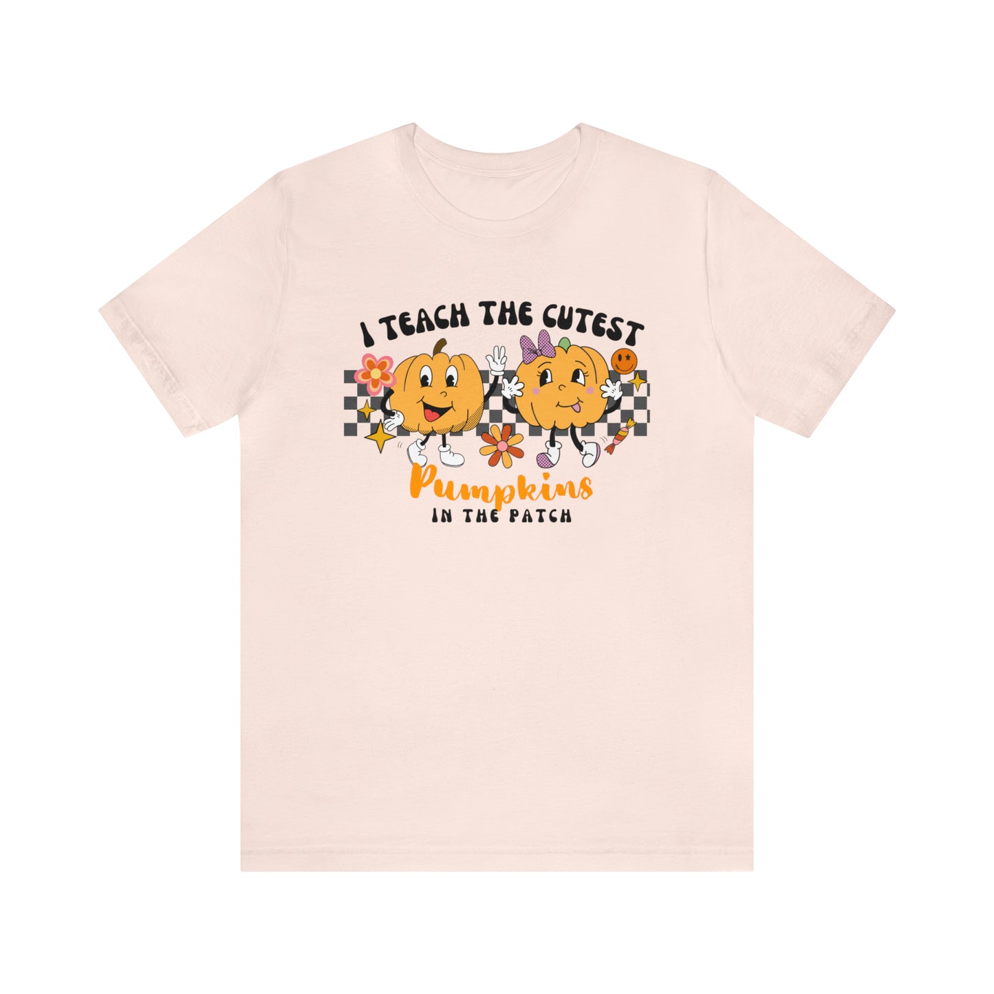 I Teach the Cutest Pumpkins Retro Tee