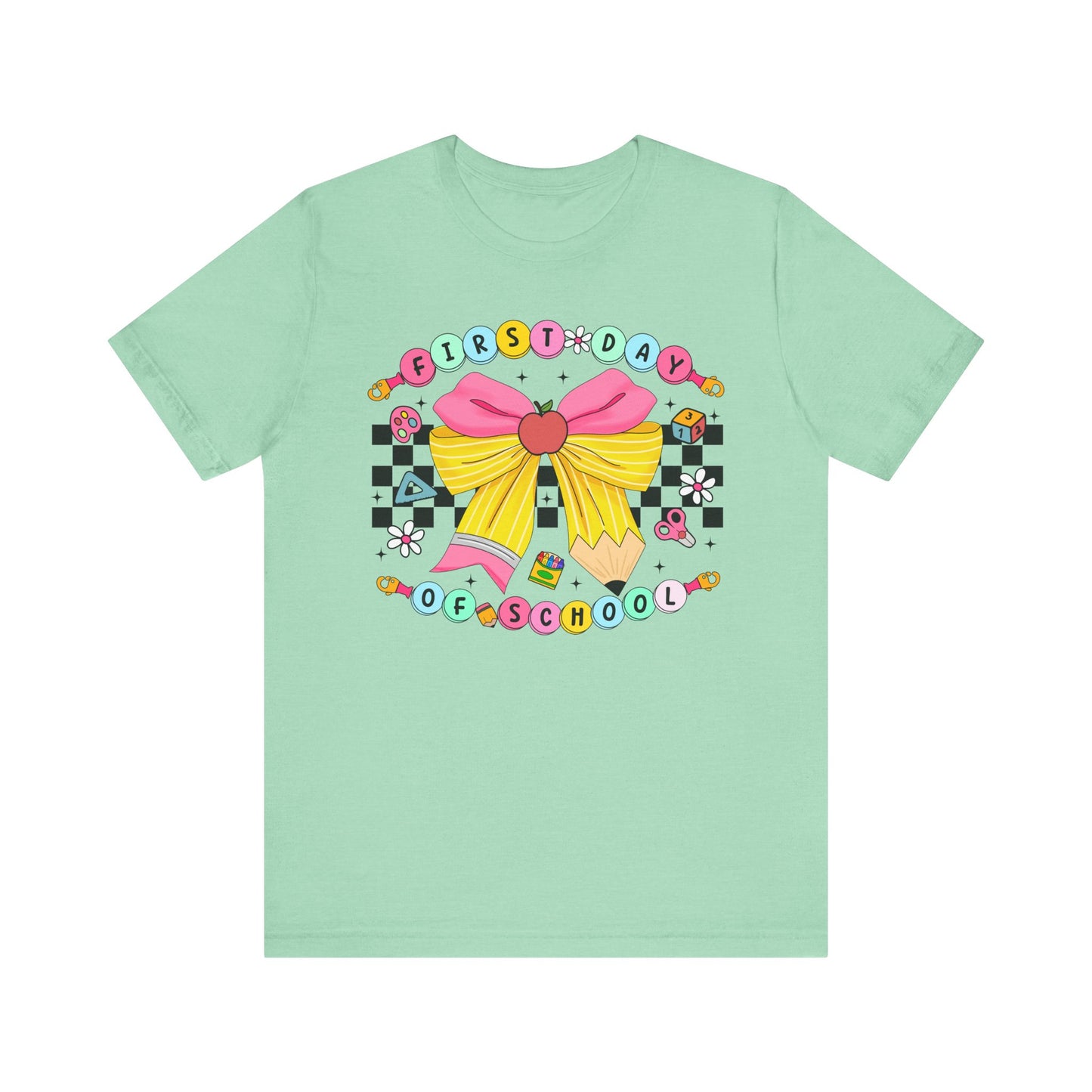 First Day of School Friendship Bracelet Tee