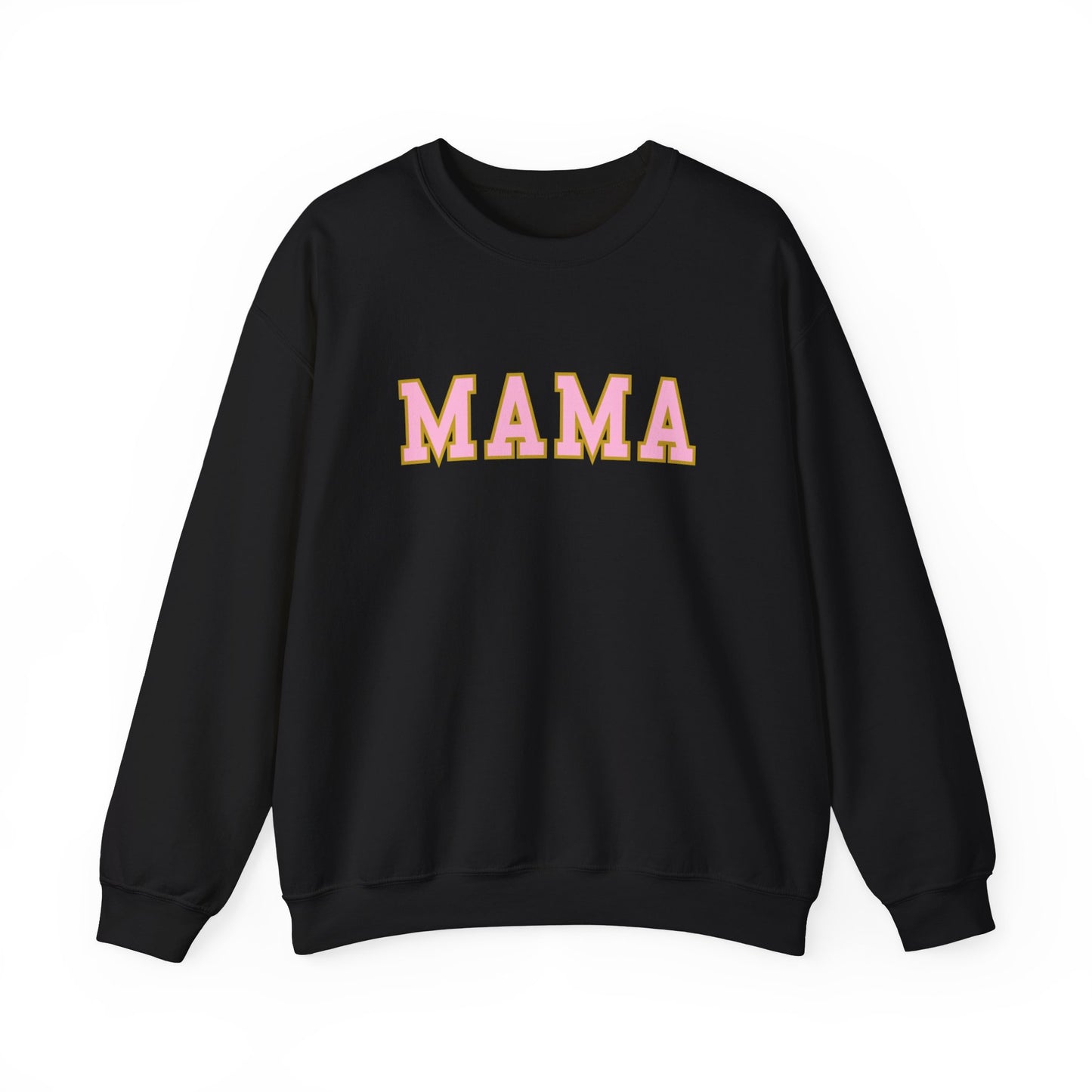 MAMA Block Letter Unisex Heavy Blend™ Crewneck Sweatshirt