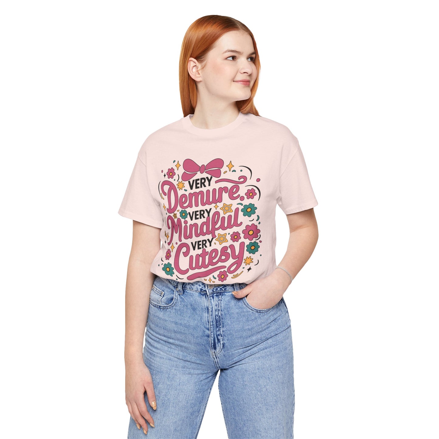 Very Demure Very Mindful Very Cutesy Tee