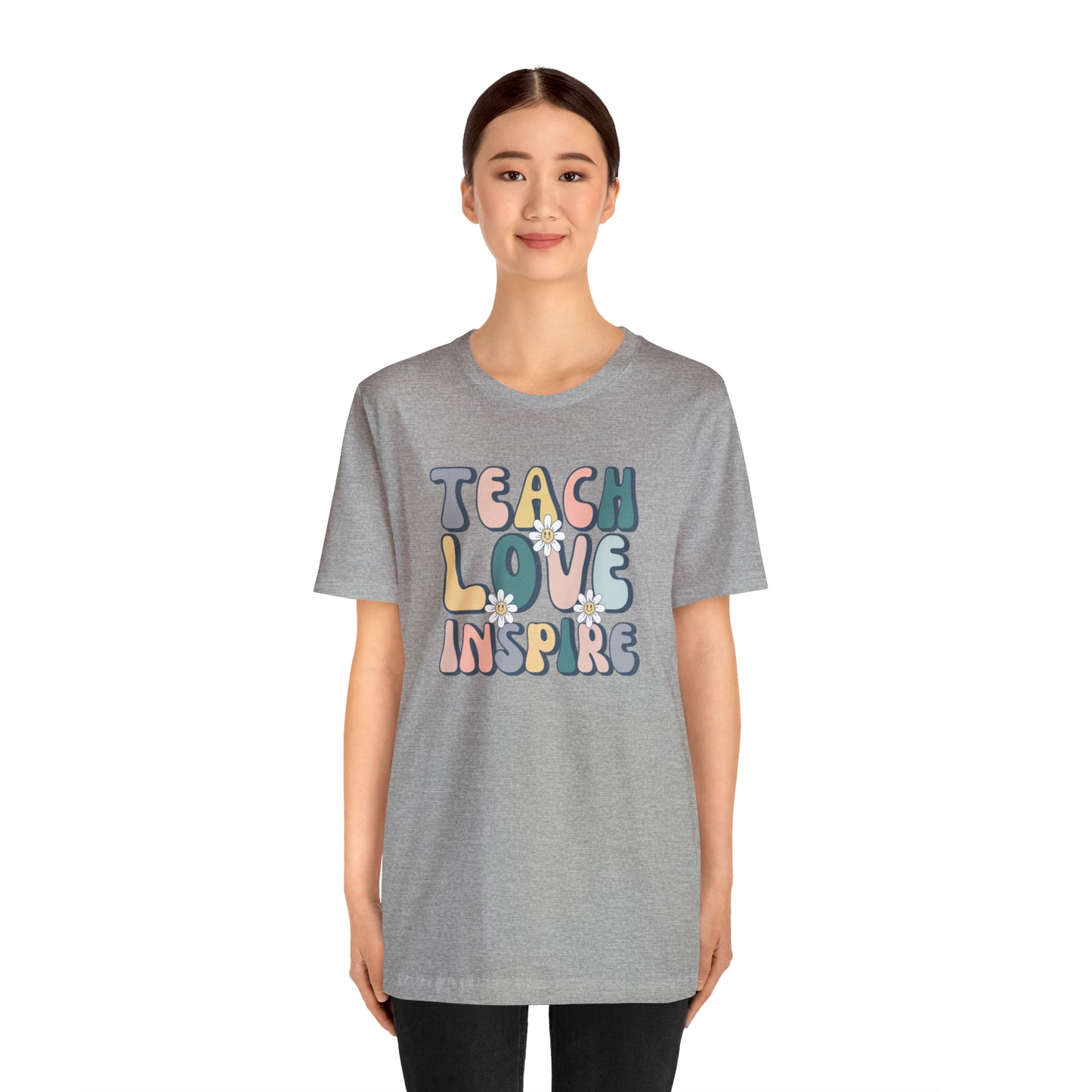 Teach Love Inspire Unisex Jersey Short Sleeve Tee