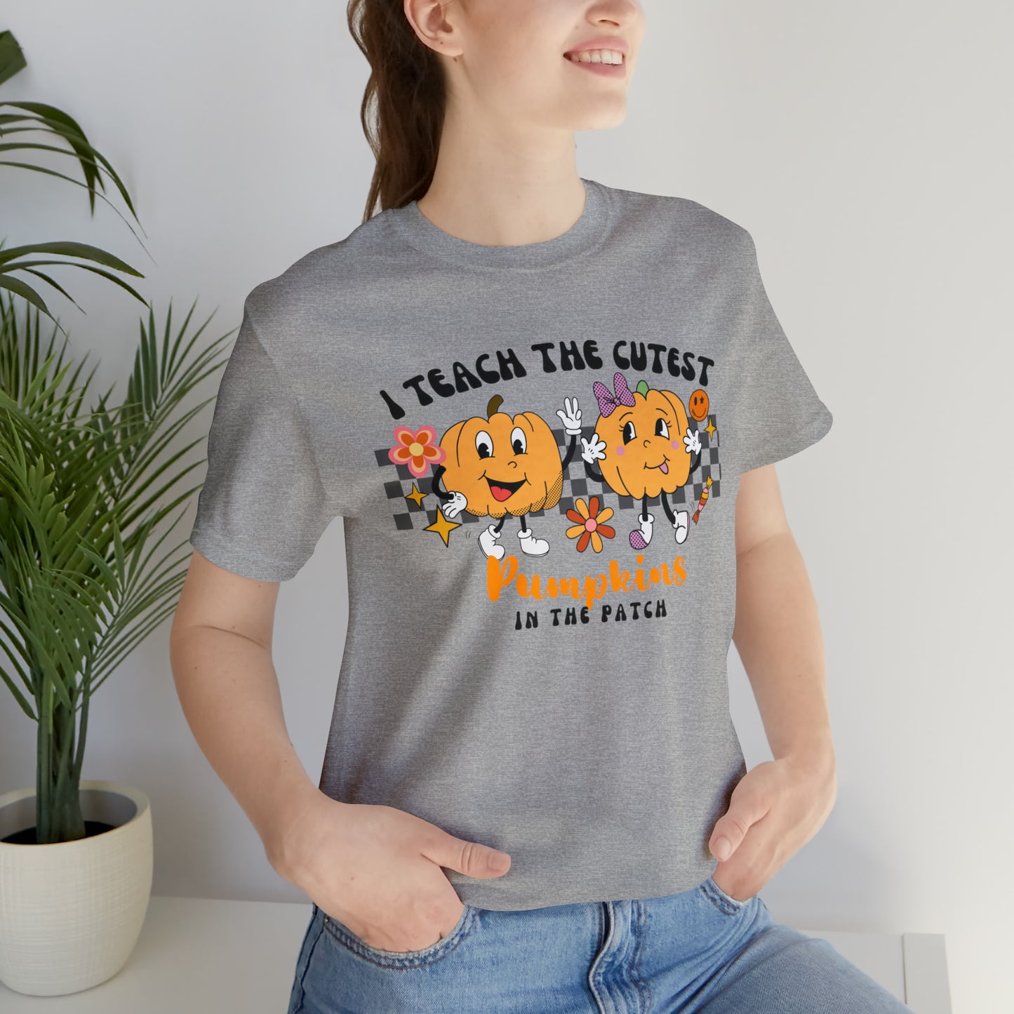 I Teach the Cutest Pumpkins Retro Tee