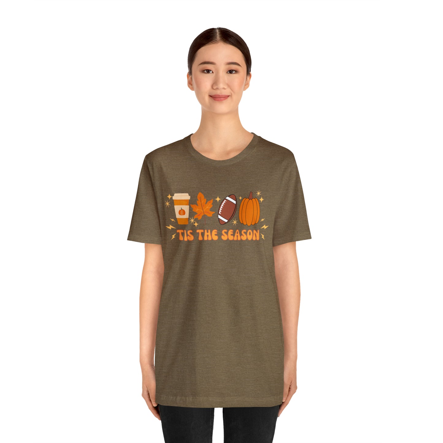 Fall Tis the Season Unisex Jersey Short Sleeve Tee