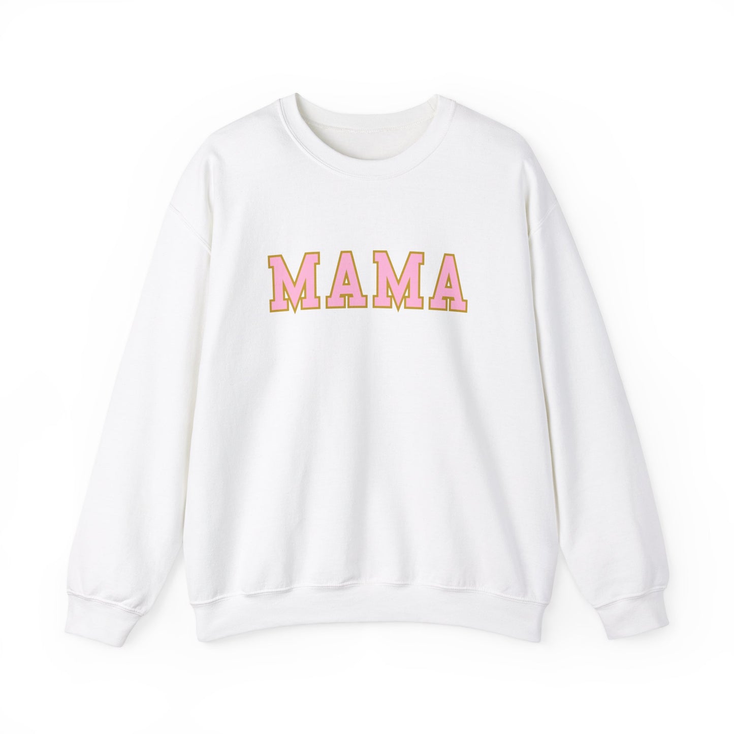 MAMA Block Letter Unisex Heavy Blend™ Crewneck Sweatshirt
