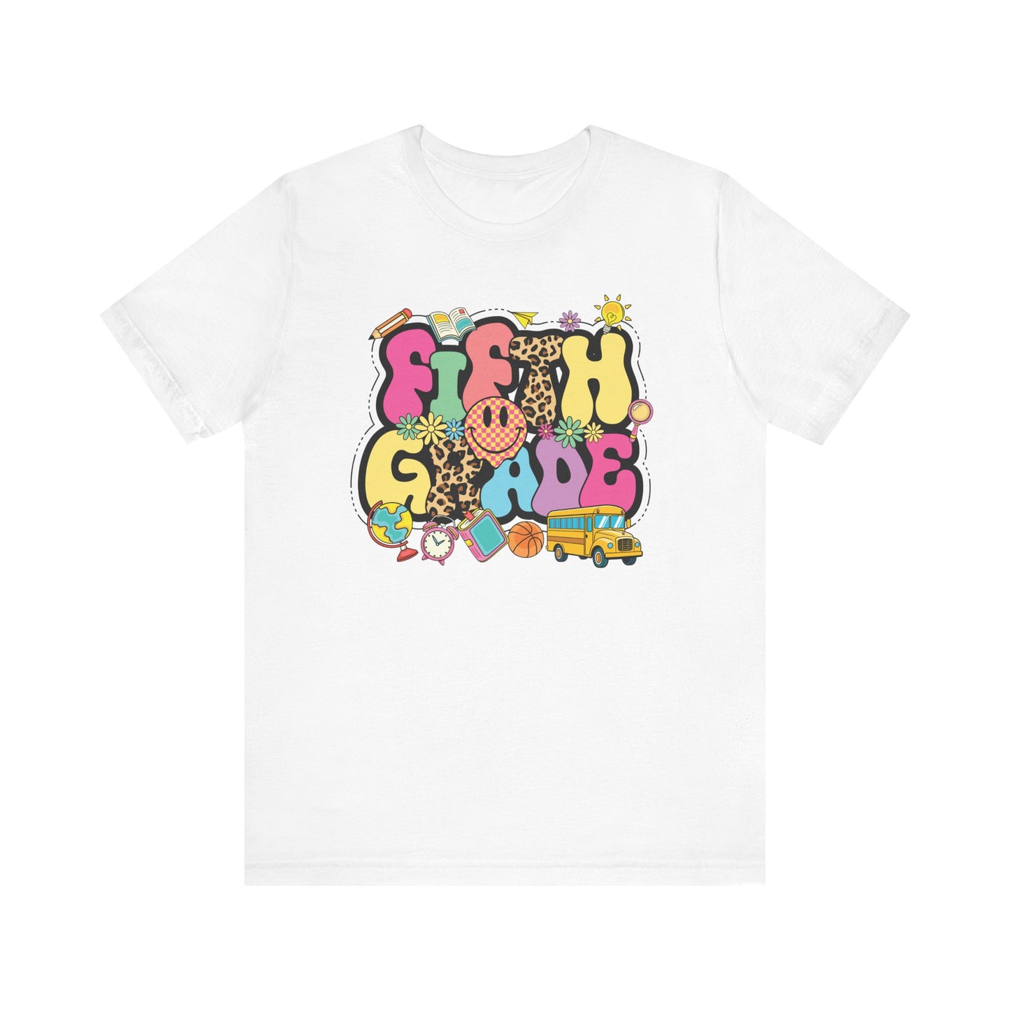 Fifth Grade Retro Vibes Tee