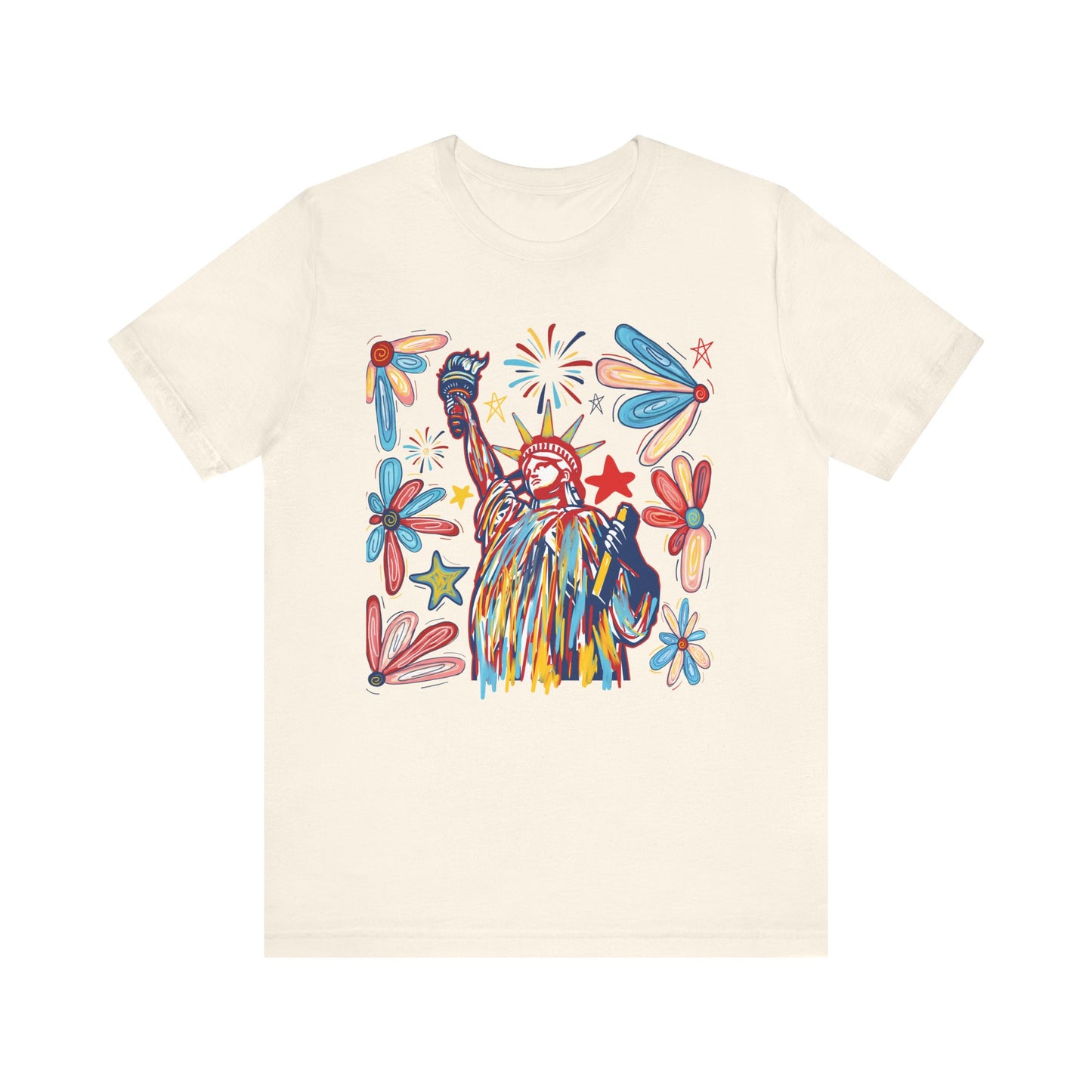 Colorful Liberty Tee