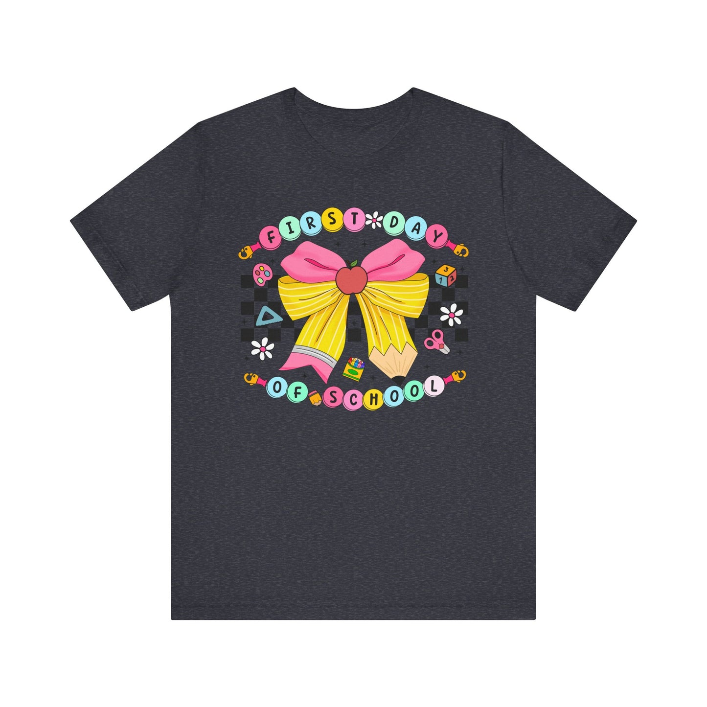 First Day of School Friendship Bracelet Tee