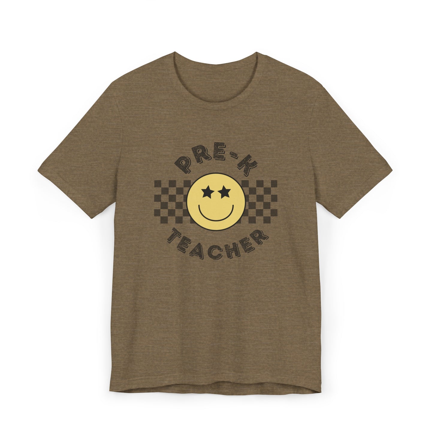 Pre-K Star Eyed Smiley Tee