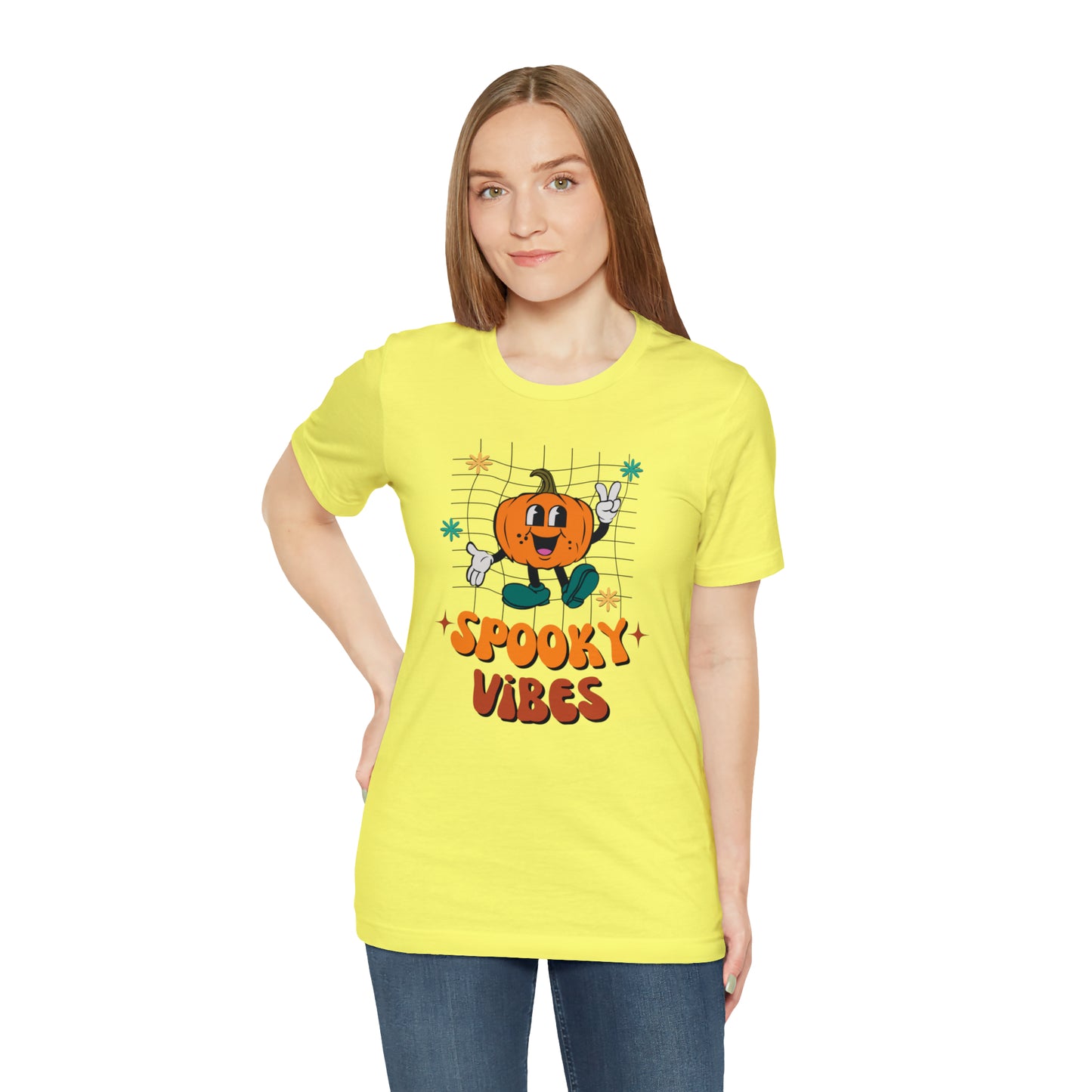Spooky Vibes Unisex Jersey Short Sleeve Tee