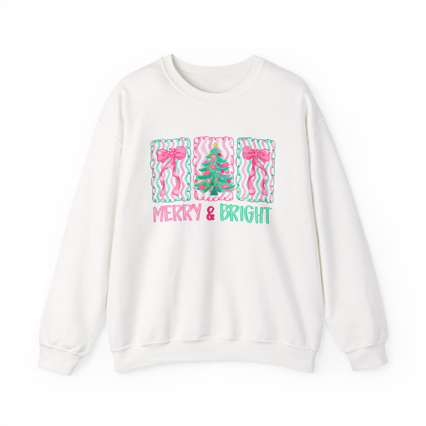 Merry & Bright Preppy Sweatshirt