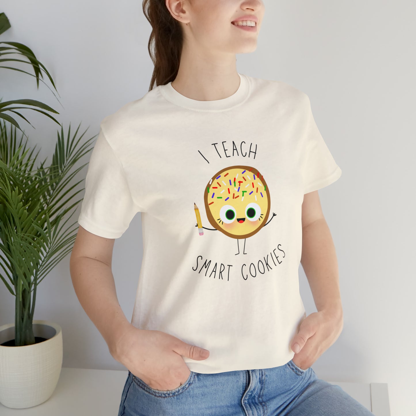 I Teach Smart Cookies Unisex Jersey Short Sleeve Tee