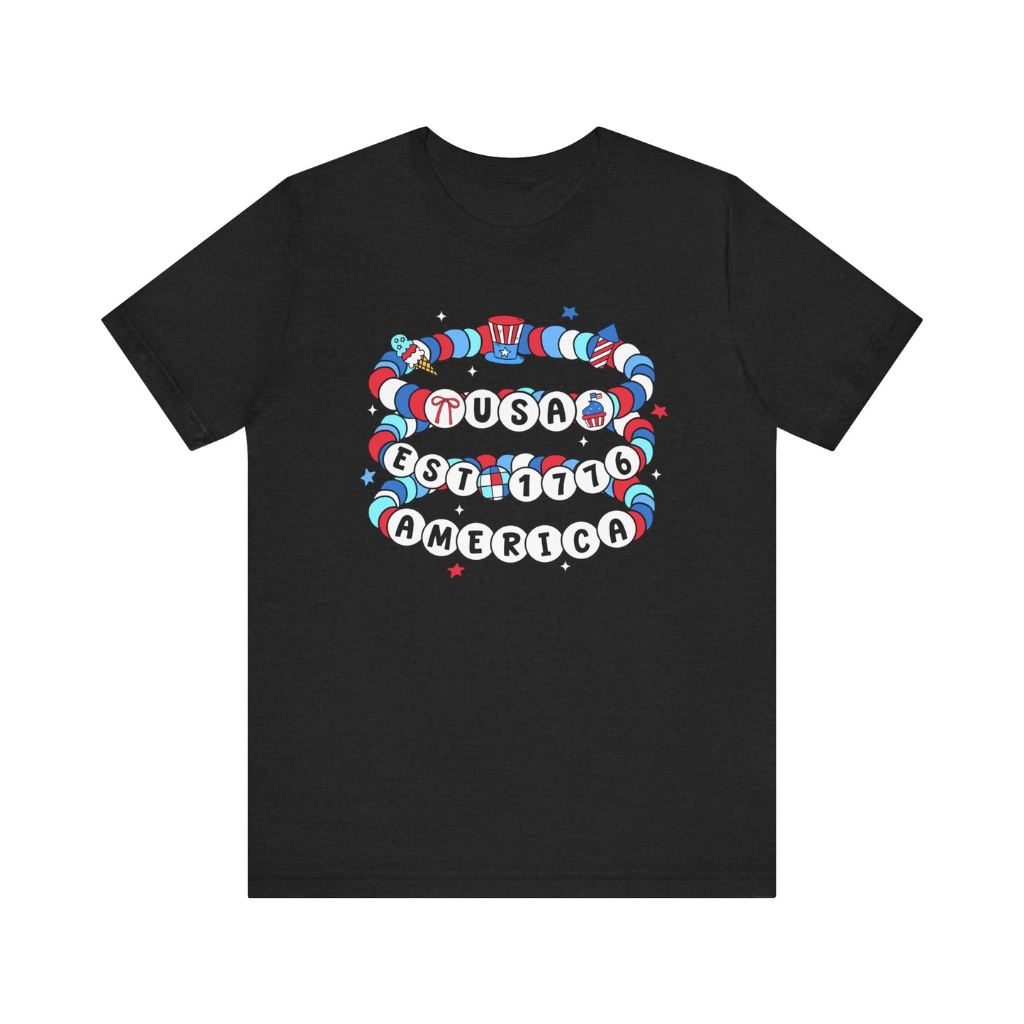 USA Est. 1776 Bracelet Tee