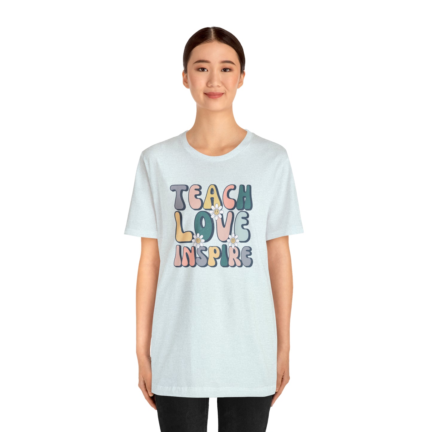 Teach Love Inspire Unisex Jersey Short Sleeve Tee