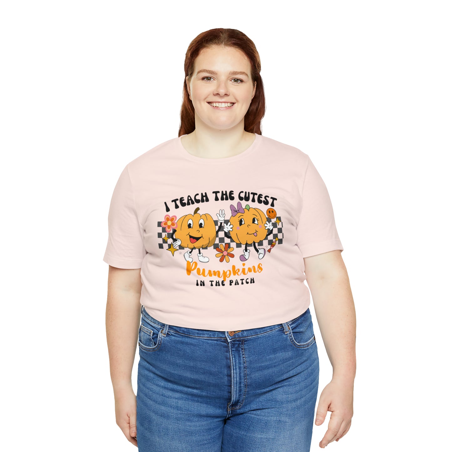 I Teach the Cutest Pumpkins Retro Tee