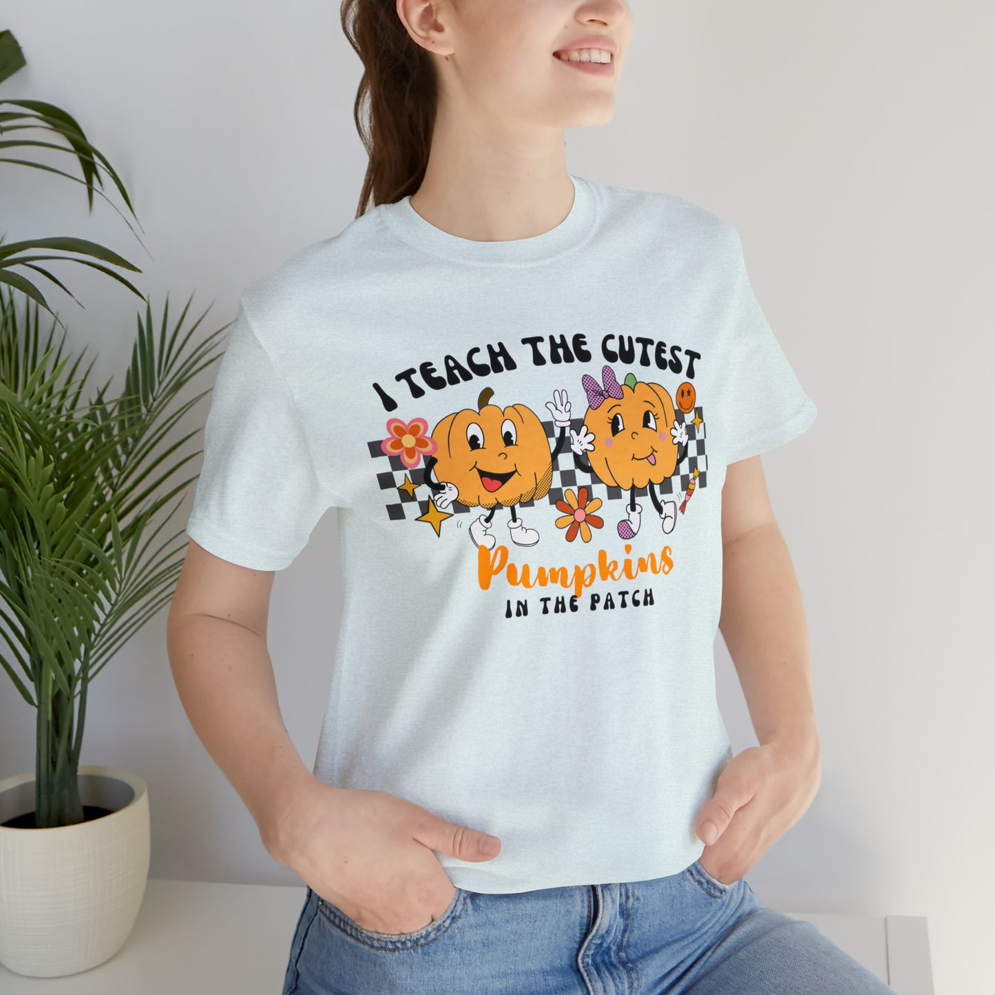I Teach the Cutest Pumpkins Retro Tee