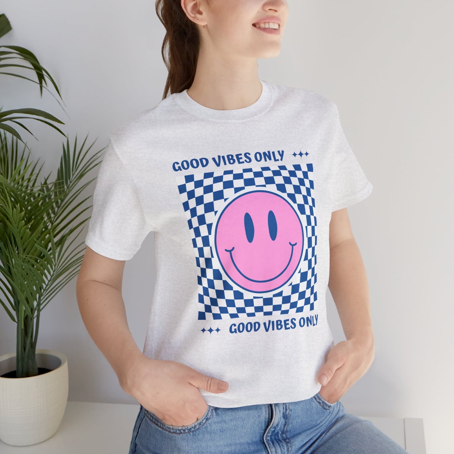 Good Vibes Only Unisex Jersey Short Sleeve Tee