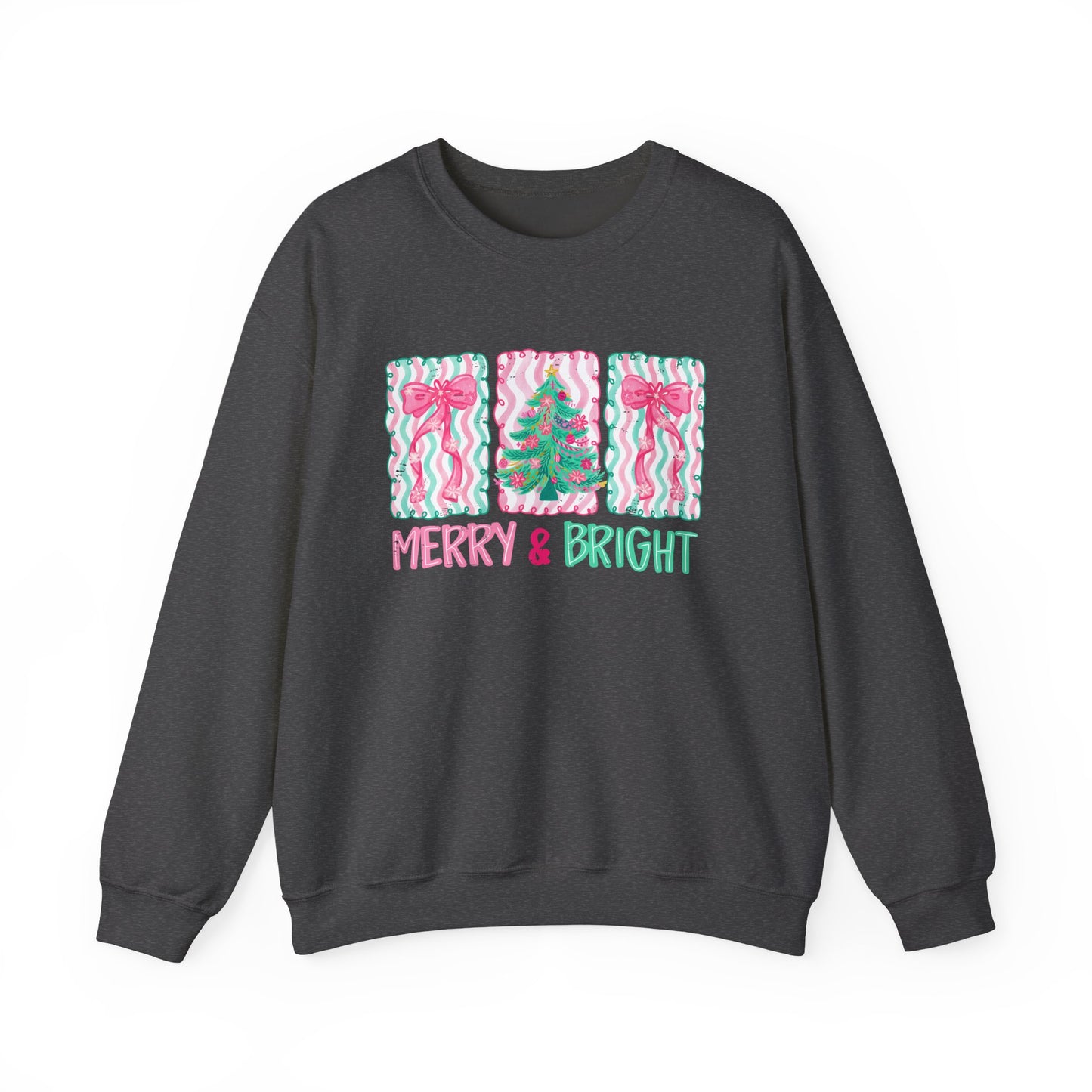 Merry & Bright Preppy Sweatshirt