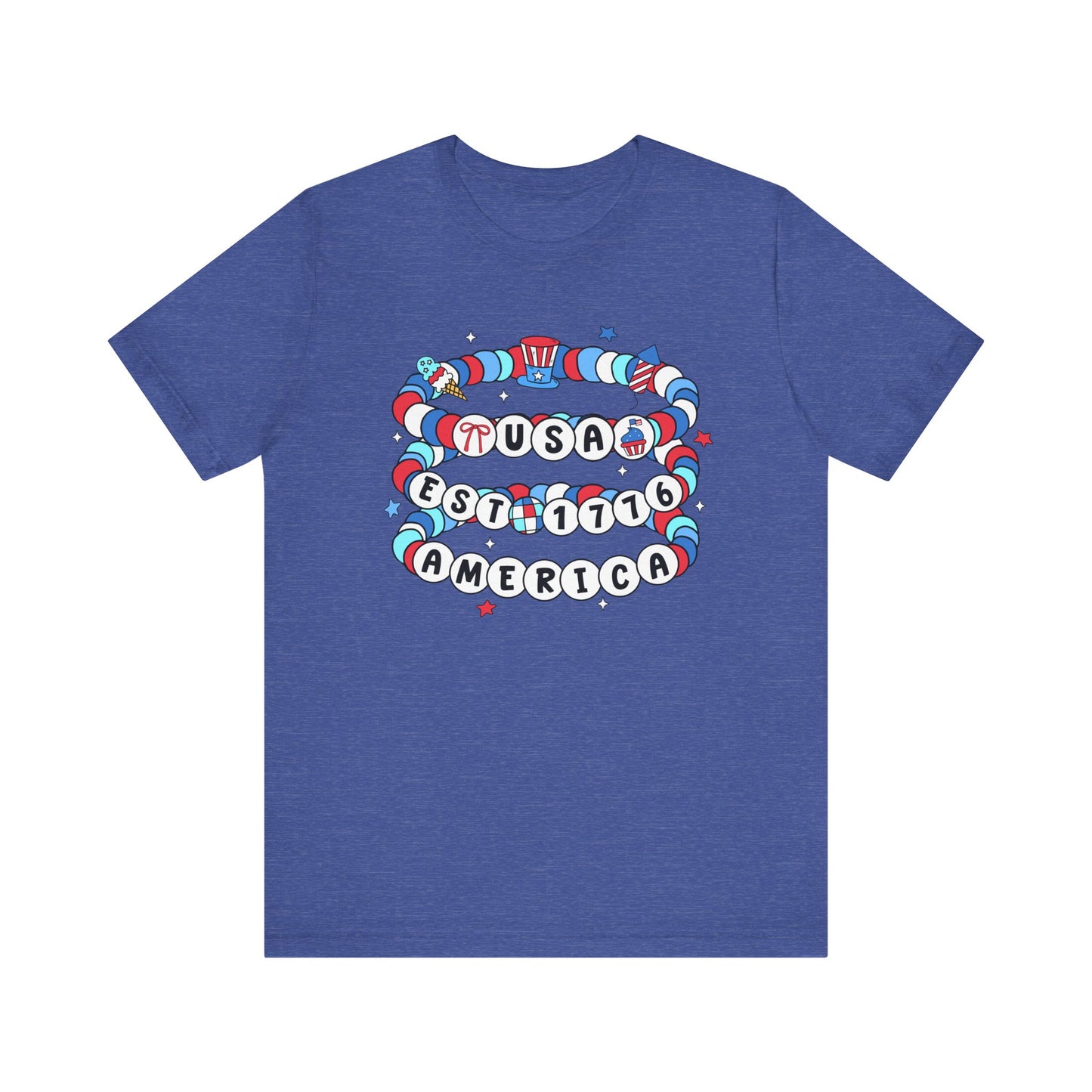 USA Est. 1776 Bracelet Tee