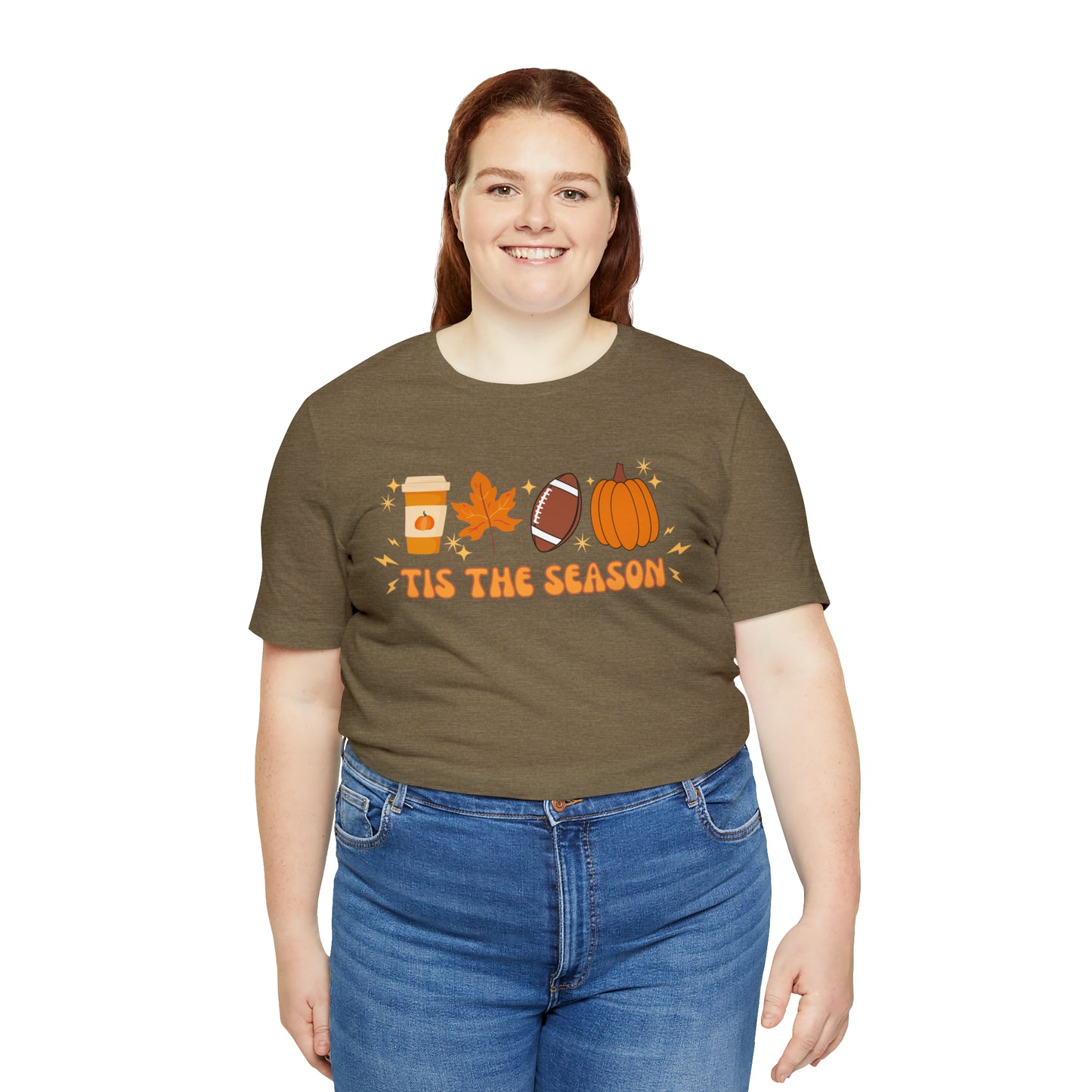 Fall Tis the Season Unisex Jersey Short Sleeve Tee
