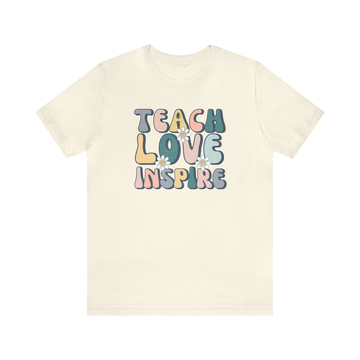 Teach Love Inspire Unisex Jersey Short Sleeve Tee