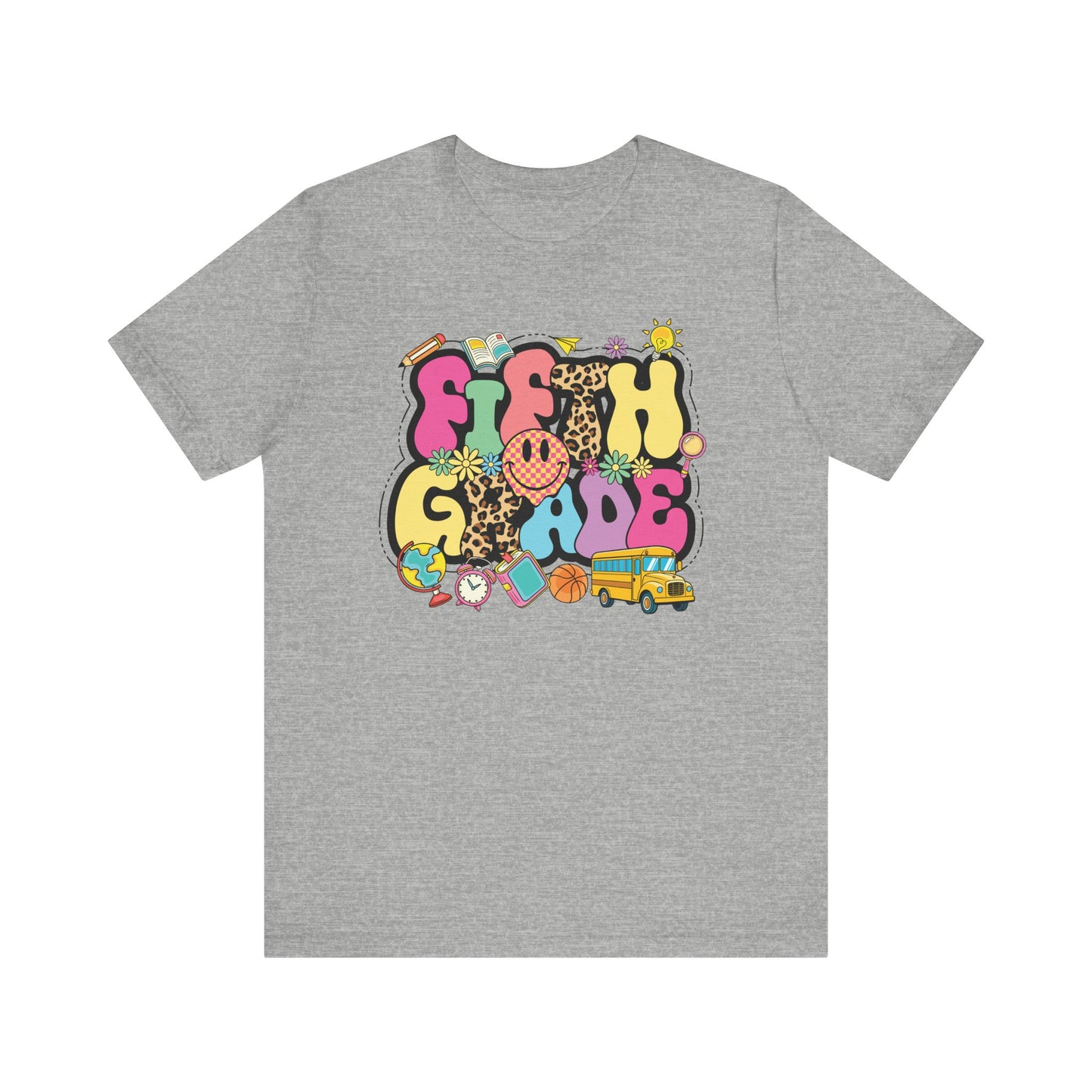 Fifth Grade Retro Vibes Tee