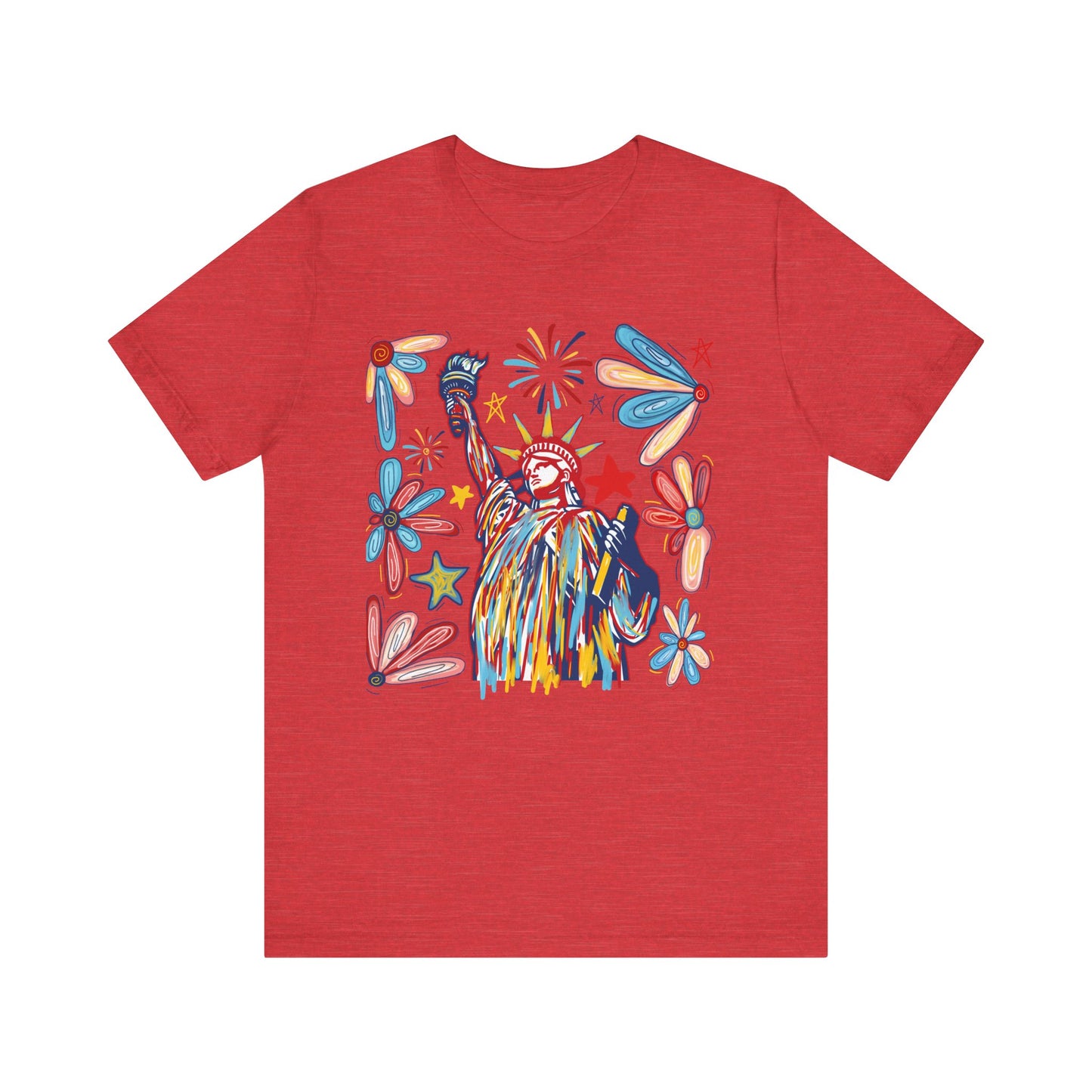 Colorful Liberty Tee