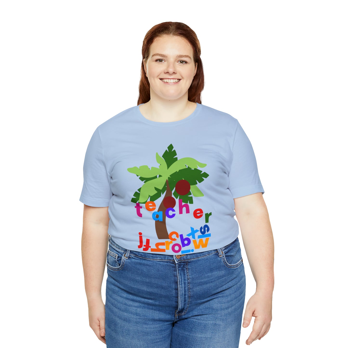 Chicka Chicka Teacher Unisex Jersey Short Sleeve Tee