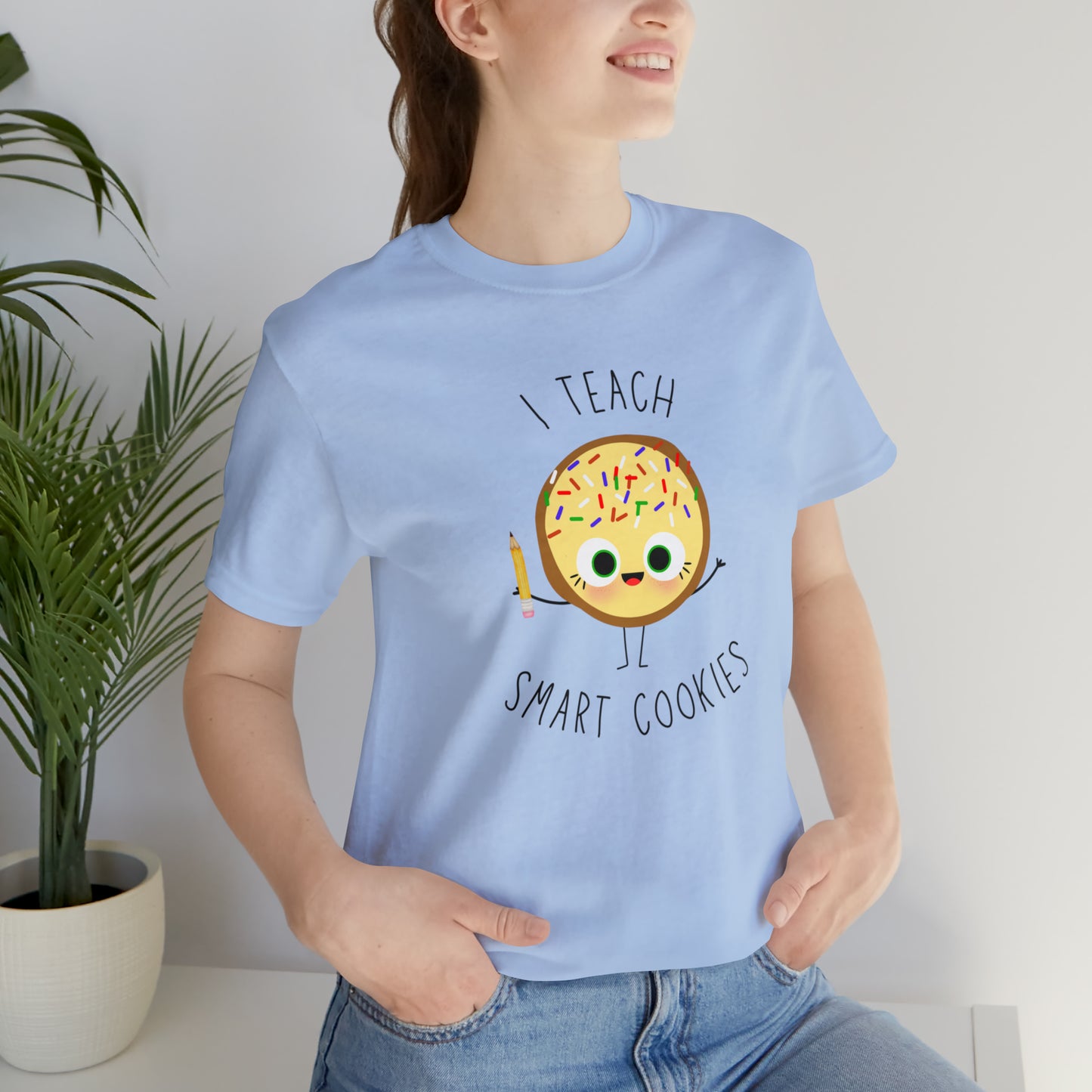 I Teach Smart Cookies Unisex Jersey Short Sleeve Tee