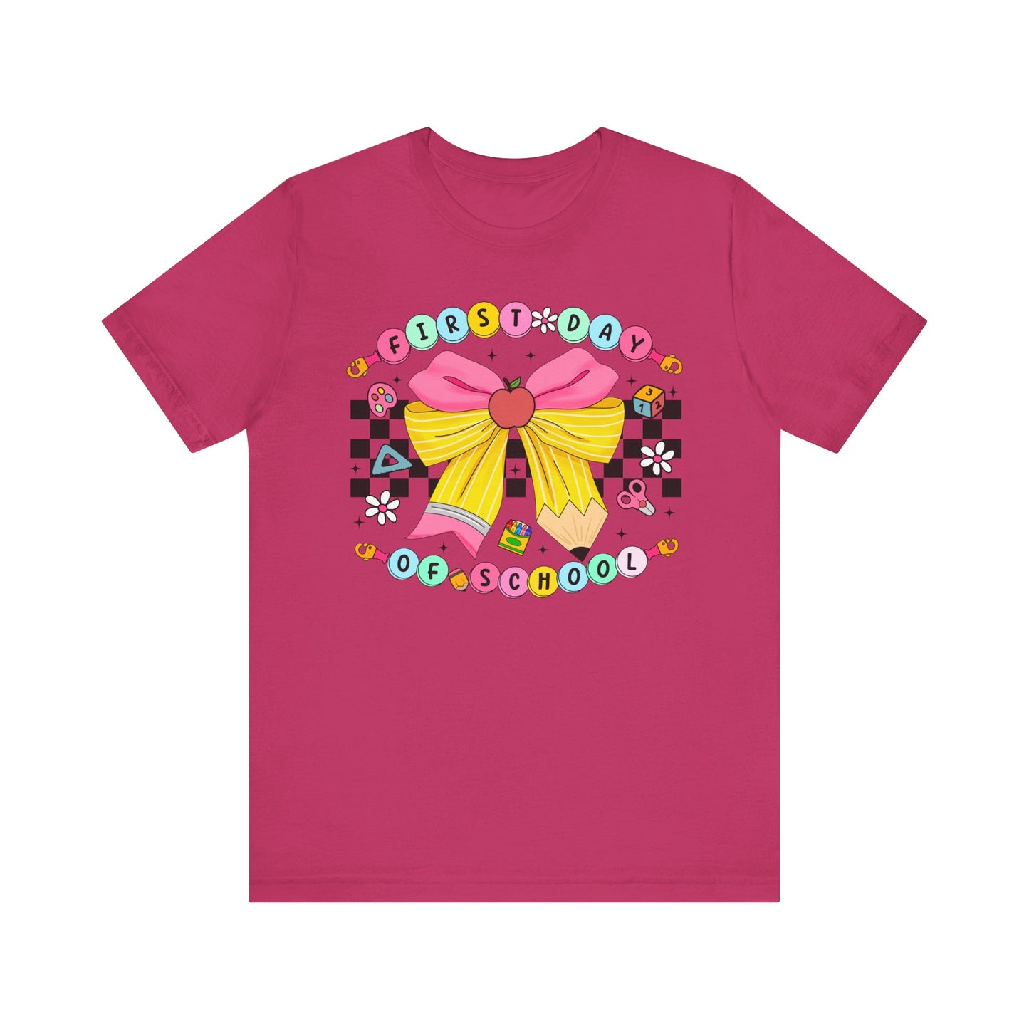 First Day of School Friendship Bracelet Tee