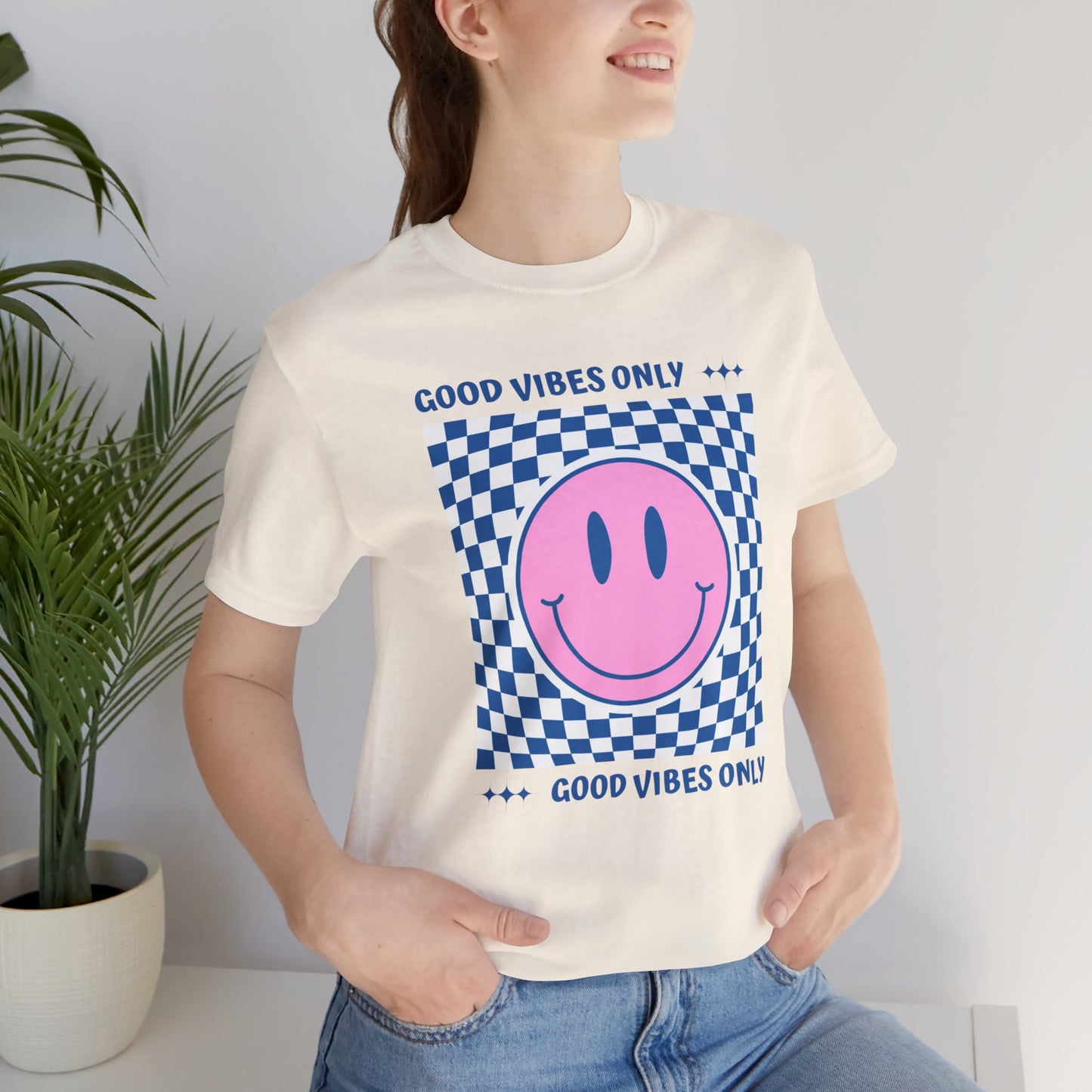 Good Vibes Only Unisex Jersey Short Sleeve Tee