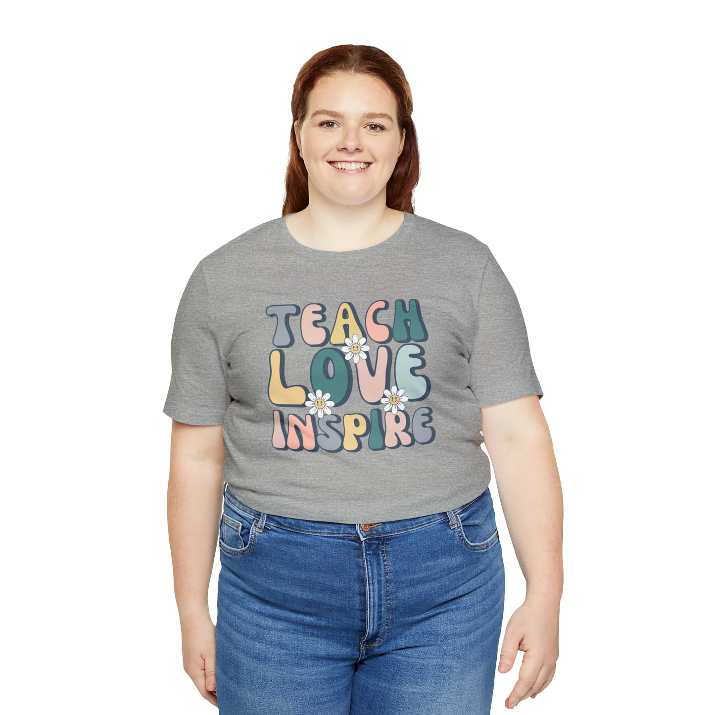 Teach Love Inspire Unisex Jersey Short Sleeve Tee