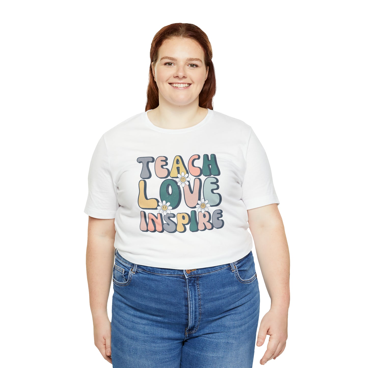 Teach Love Inspire Unisex Jersey Short Sleeve Tee