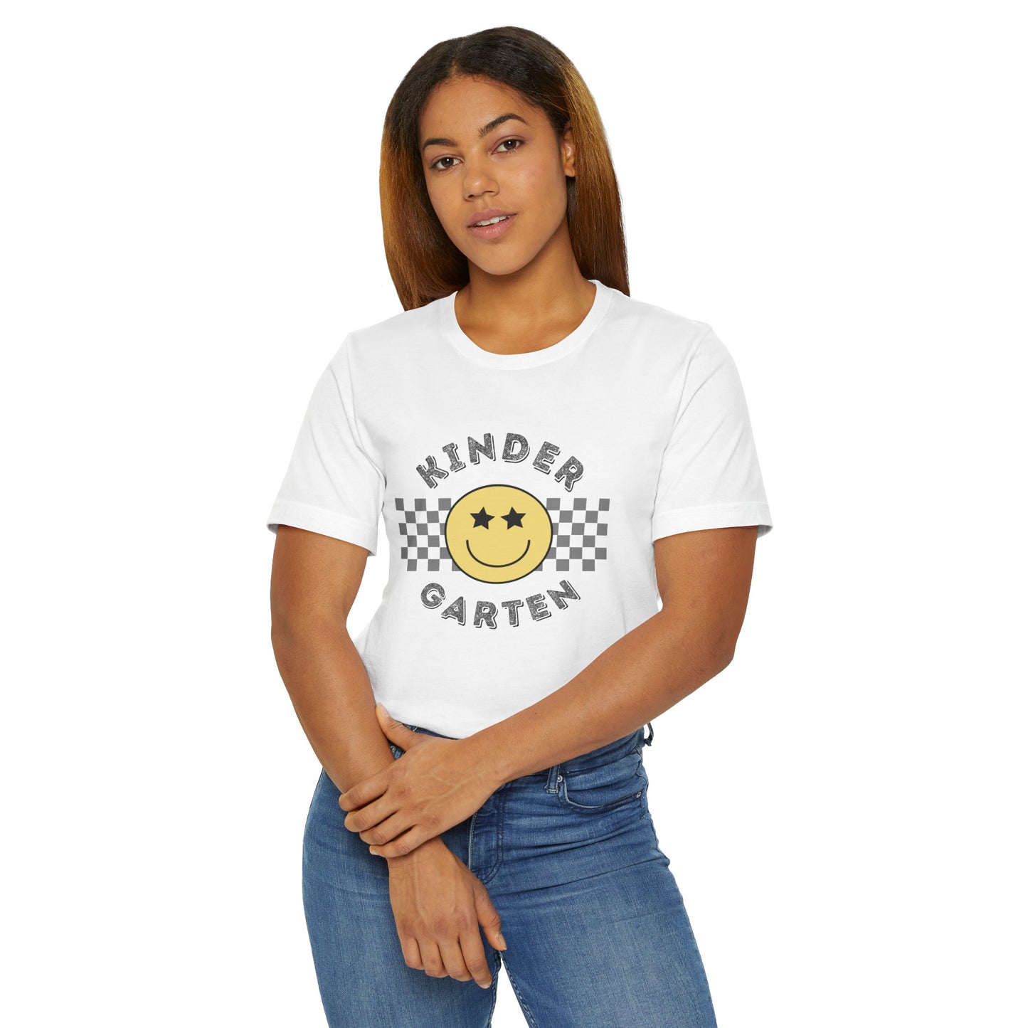 Kindergarten Star Eyed Smiley Tee