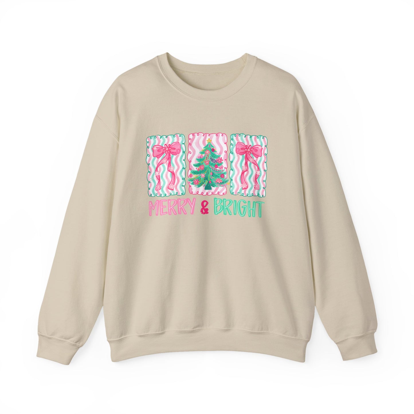 Merry & Bright Preppy Sweatshirt