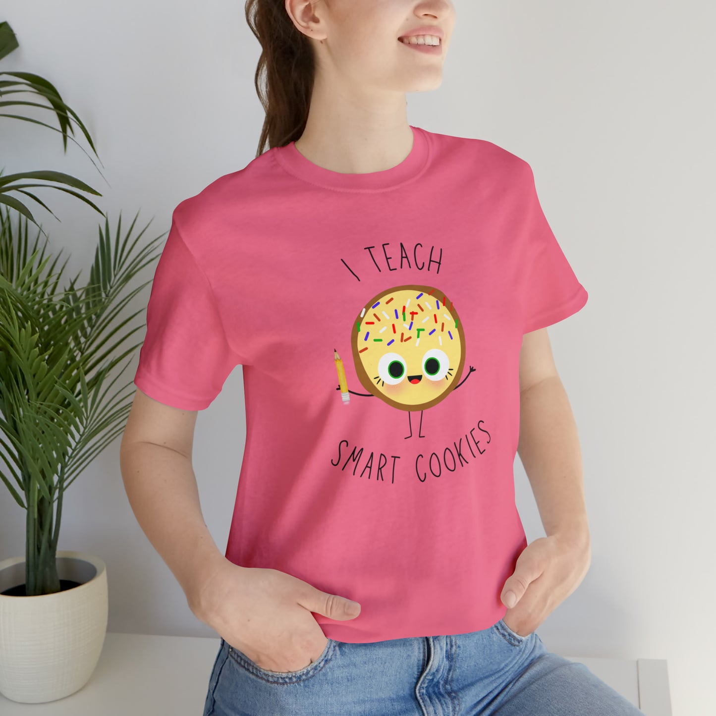I Teach Smart Cookies Unisex Jersey Short Sleeve Tee