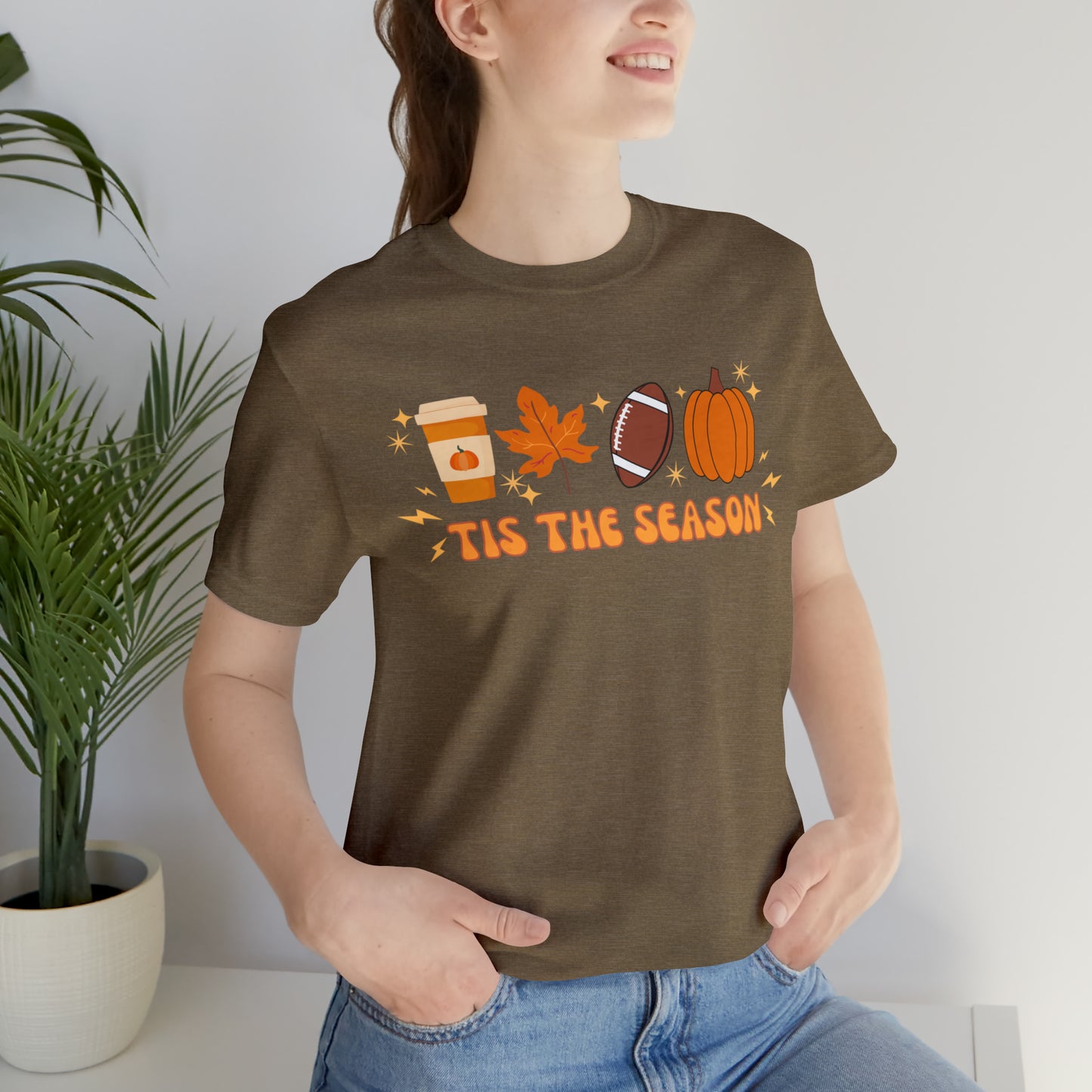 Fall Tis the Season Unisex Jersey Short Sleeve Tee