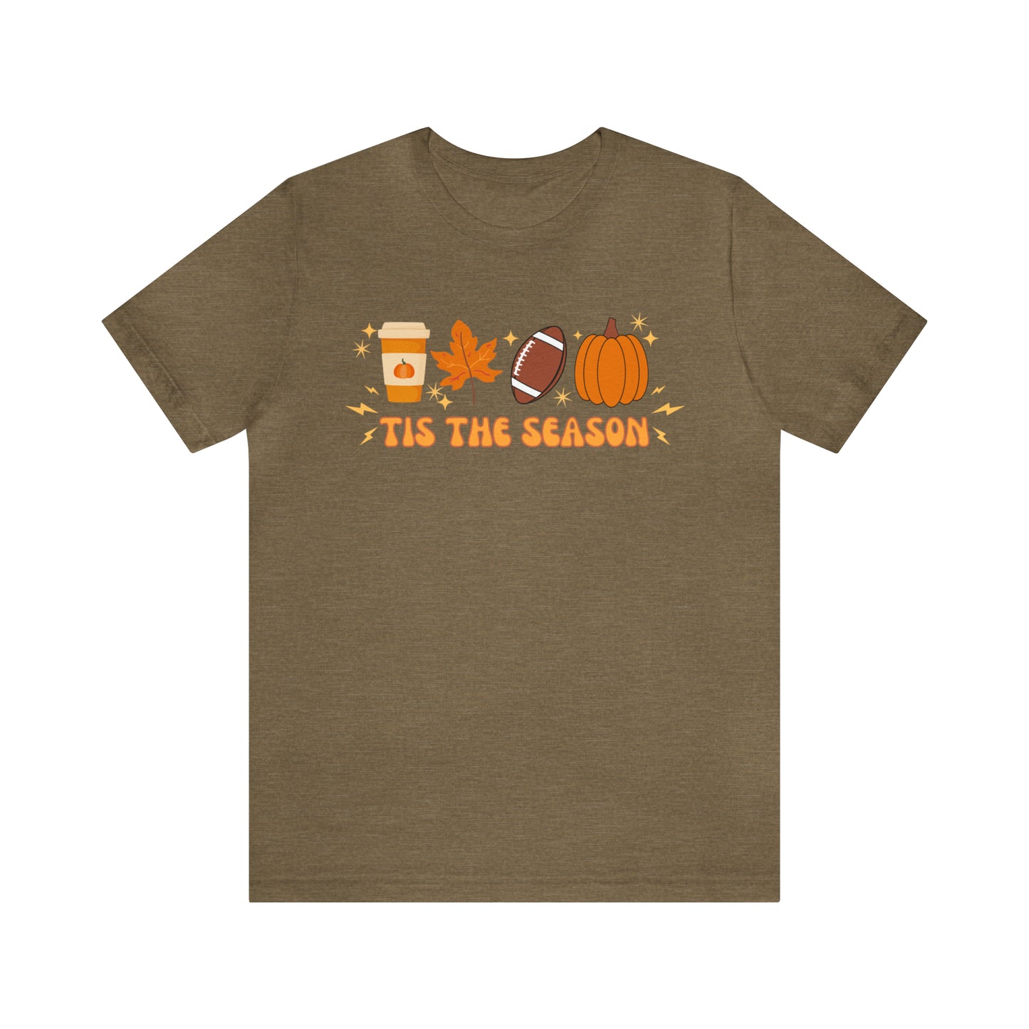 Fall Tis the Season Unisex Jersey Short Sleeve Tee