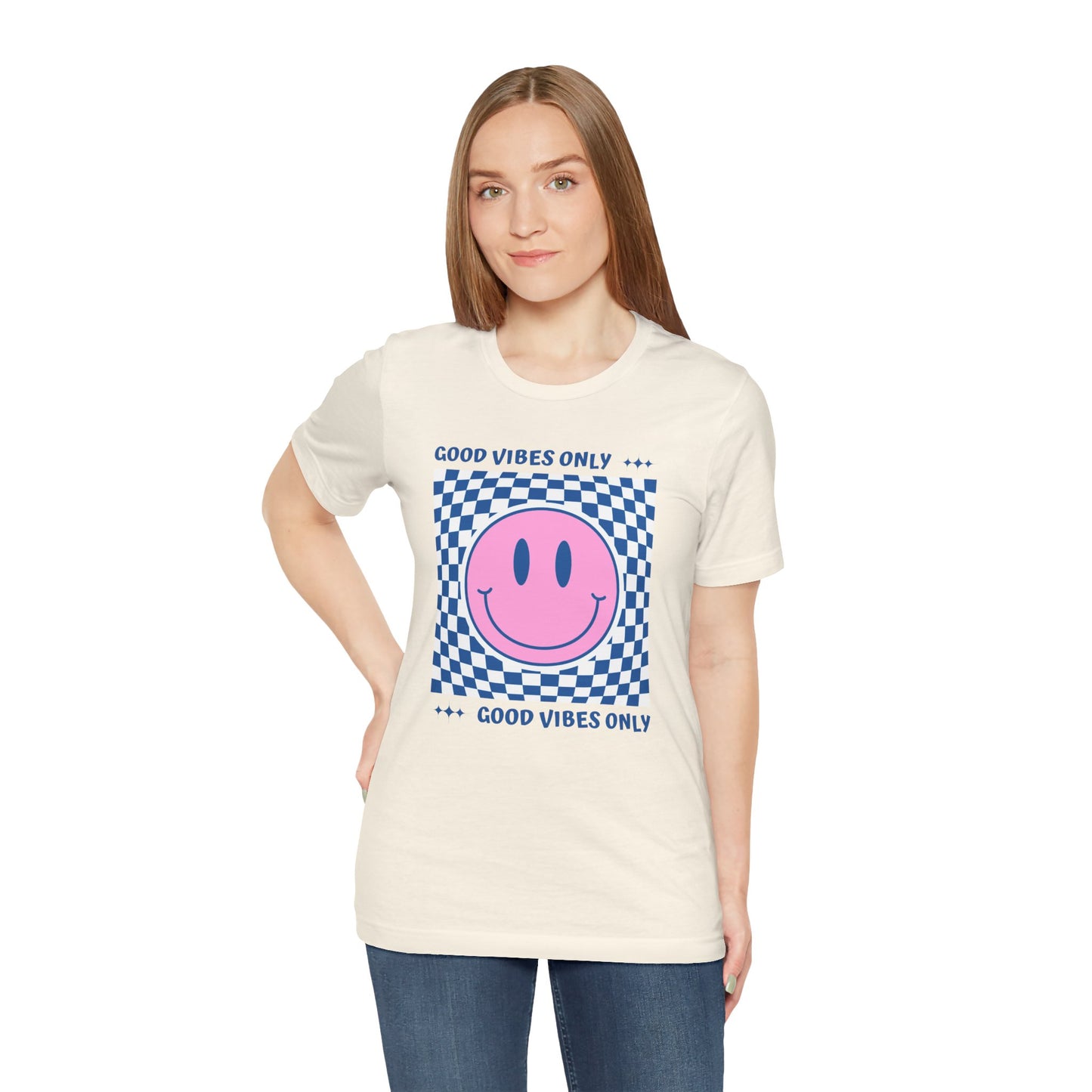 Good Vibes Only Unisex Jersey Short Sleeve Tee